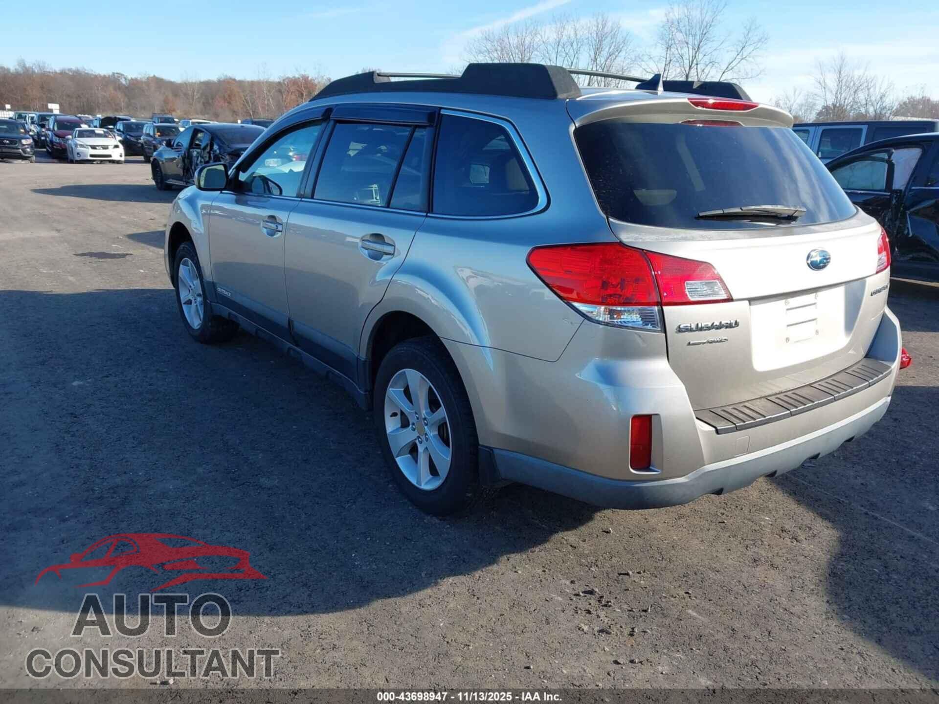 SUBARU OUTBACK 2014 - 4S4BRCCC2E3292502