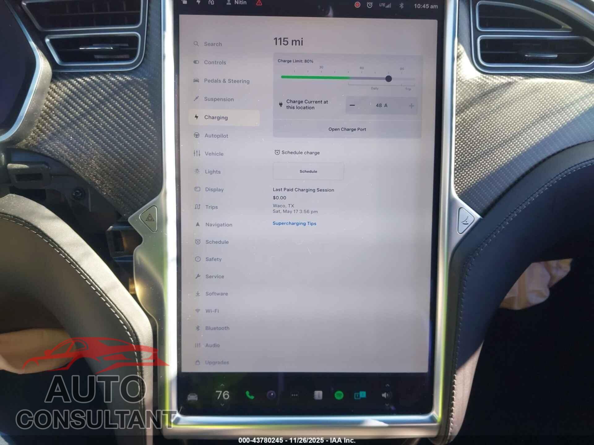TESLA MODEL S 2018 - 5YJSA1E29JF247378