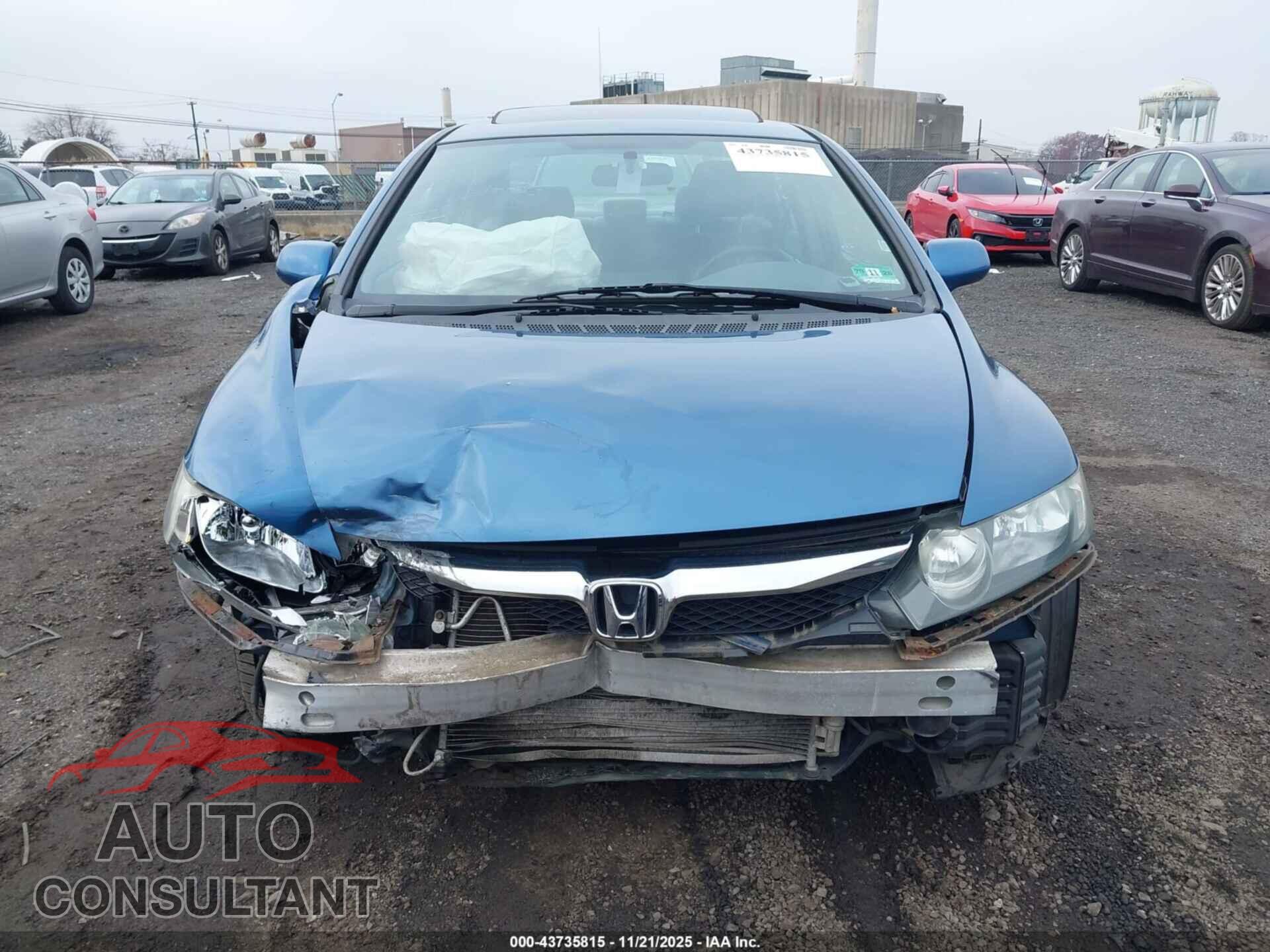 HONDA CIVIC 2010 - 19XFA1F8XAE060743