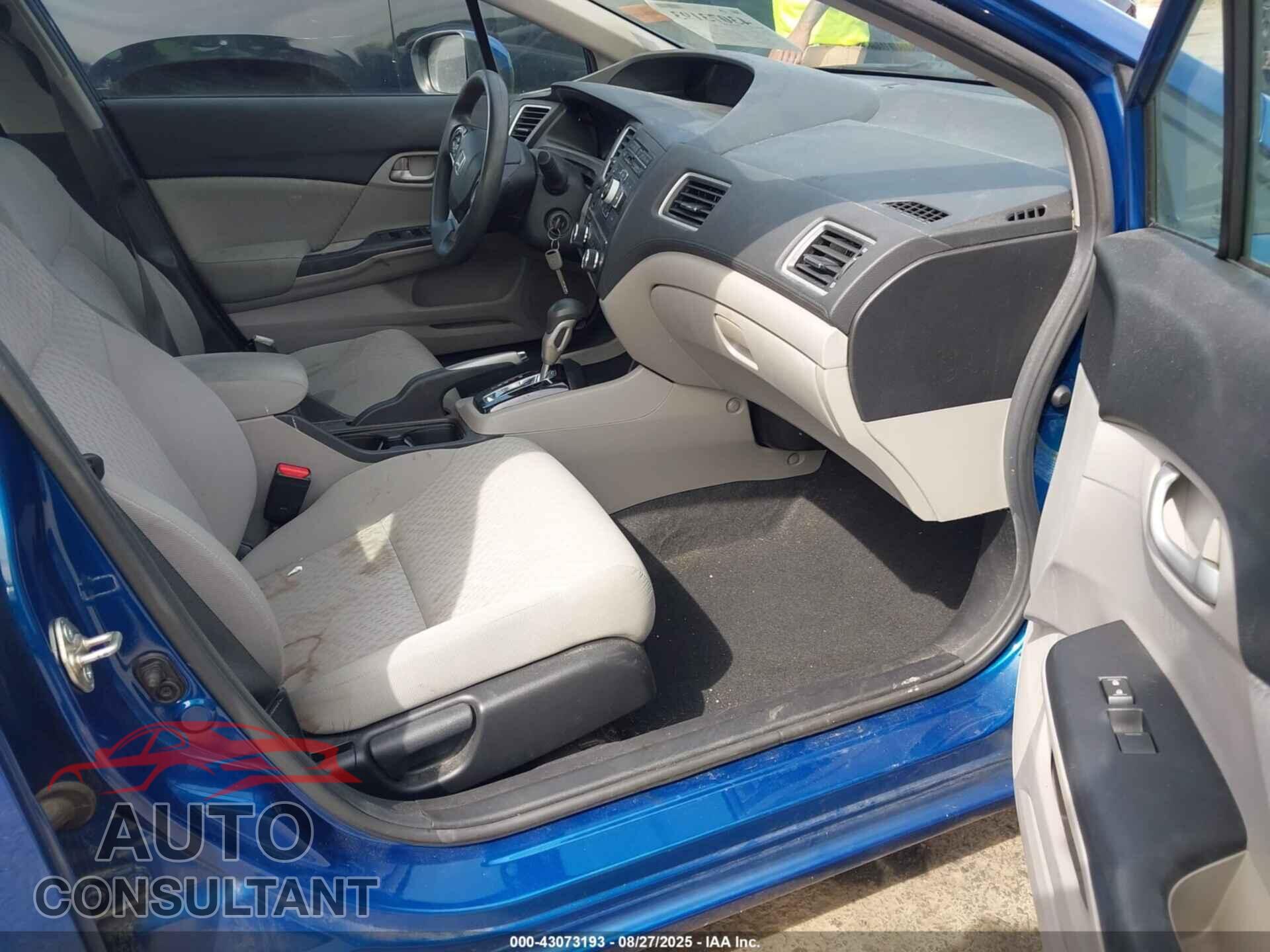 HONDA CIVIC 2014 - 19XFB2F52EE267433