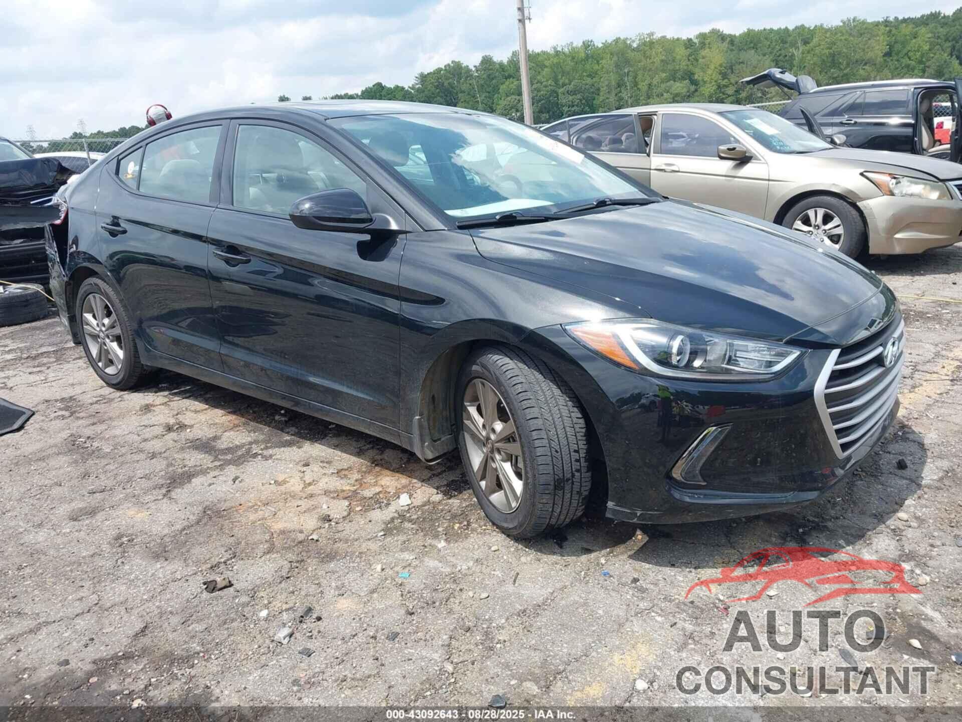 HYUNDAI ELANTRA 2018 - 5NPD84LF6JH336337