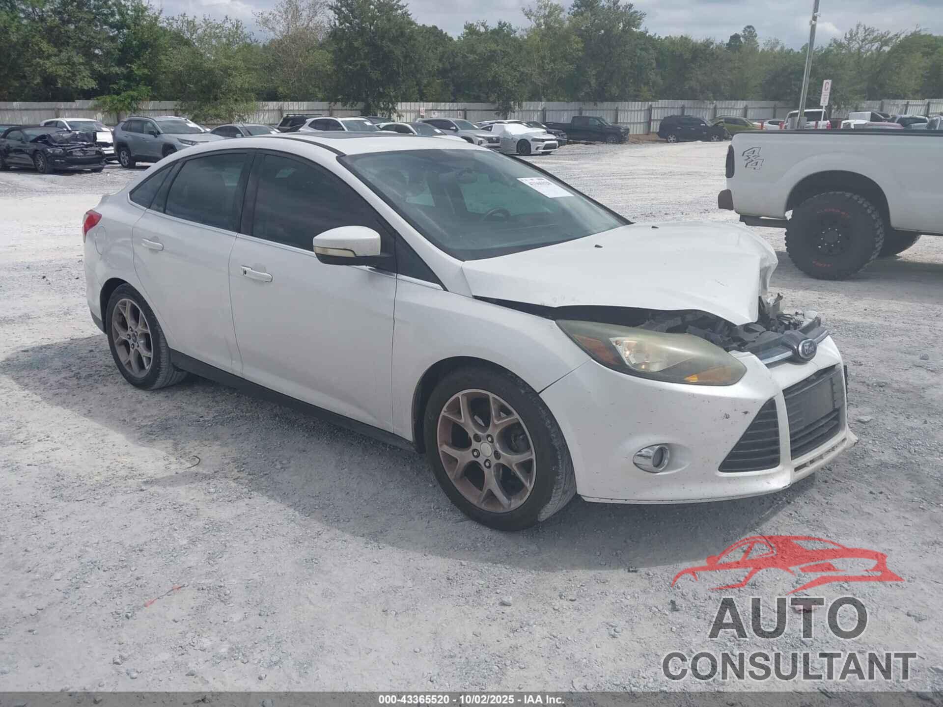 FORD FOCUS 2013 - 1FADP3J26DL112486