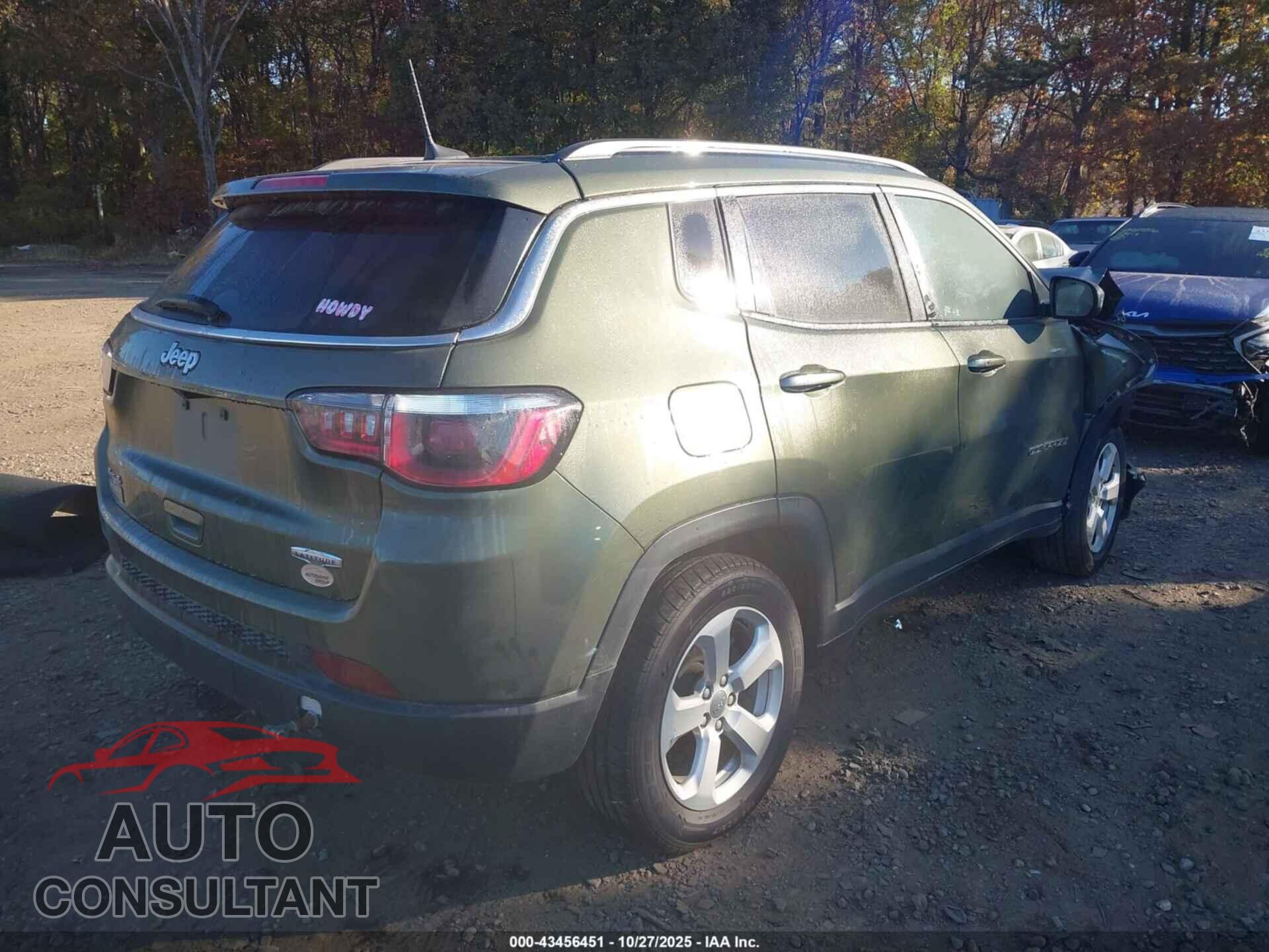 JEEP COMPASS 2020 - 3C4NJDBB7LT225323