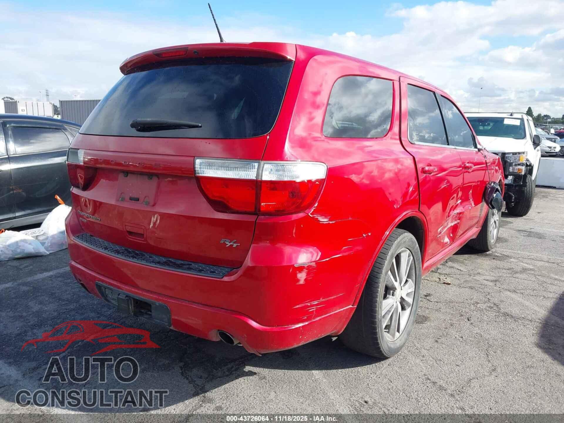 DODGE DURANGO 2013 - 1C4SDJCT6DC674327