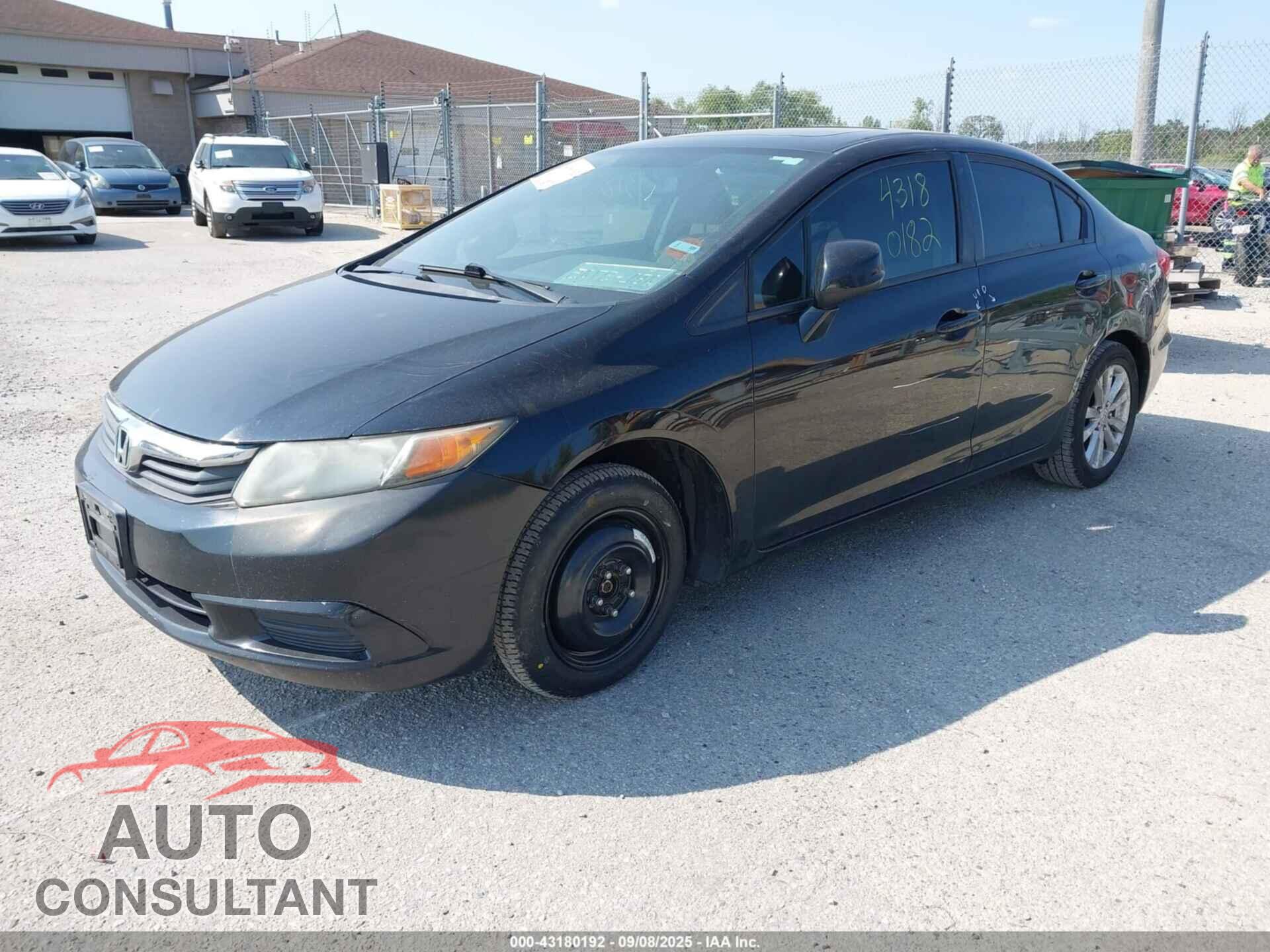 HONDA CIVIC 2012 - 2HGFB2F87CH313948