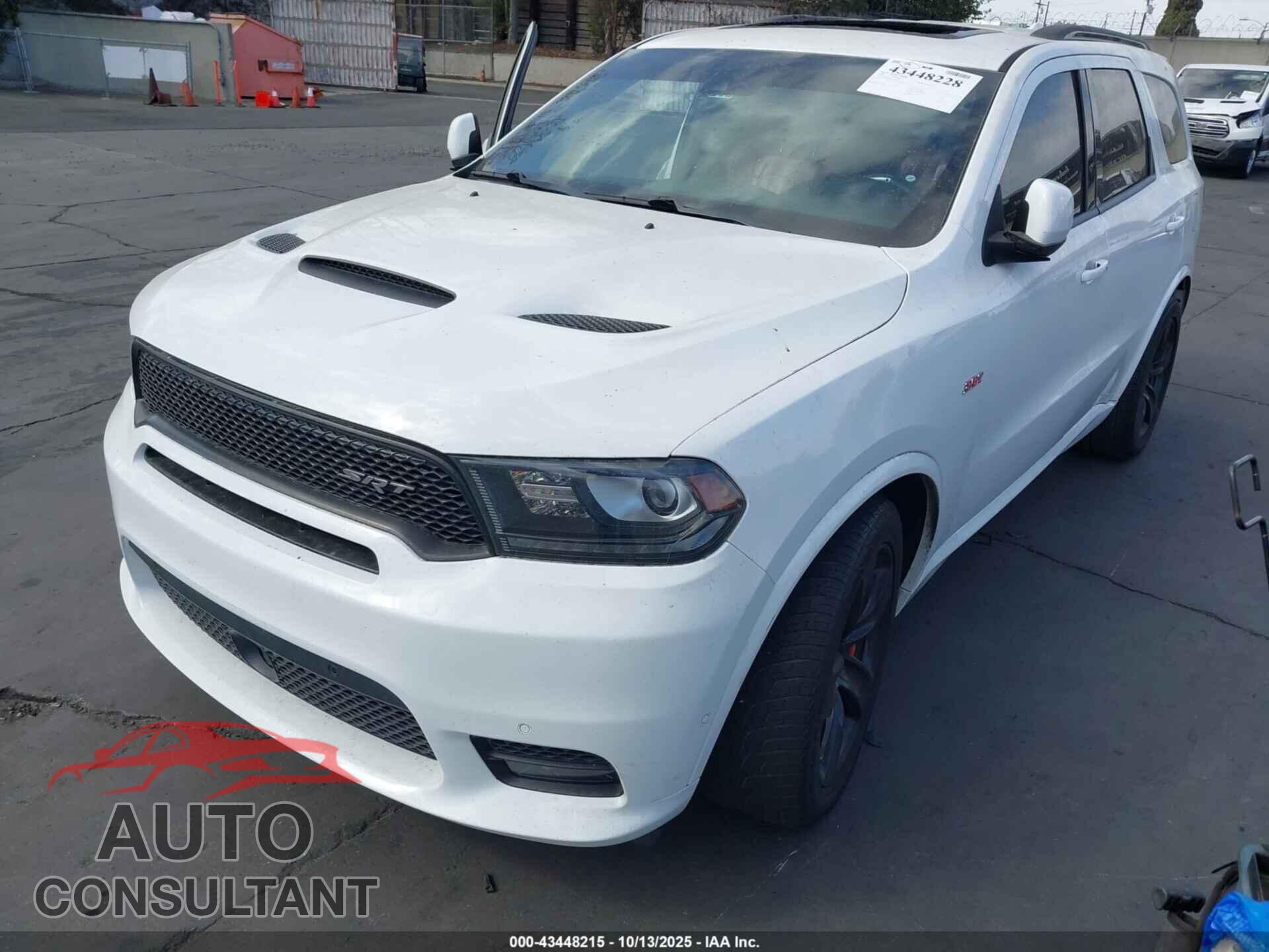 DODGE DURANGO 2018 - 1C4SDJGJ5JC174177
