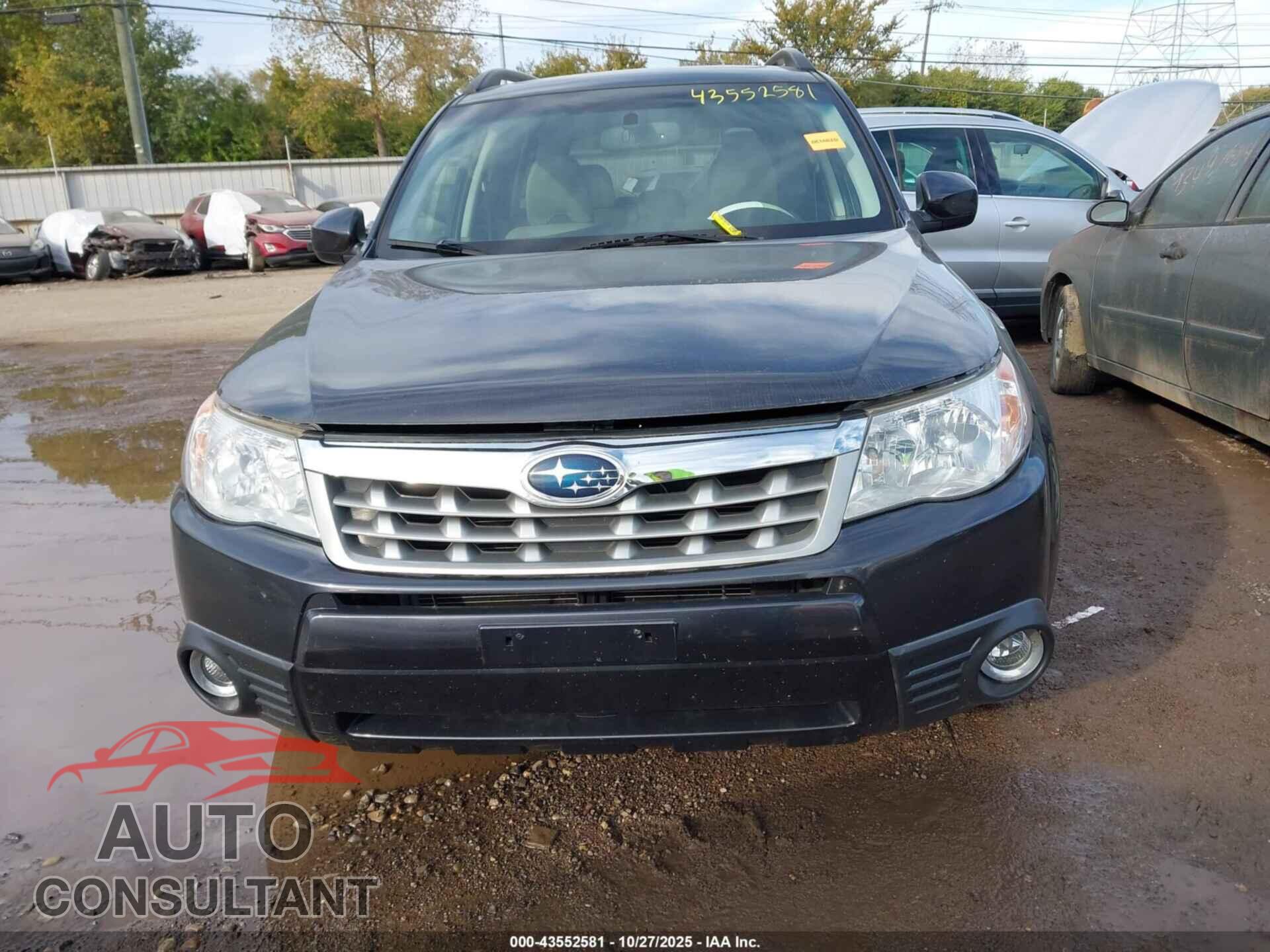 SUBARU FORESTER 2013 - JF2SHAEC4DH407340
