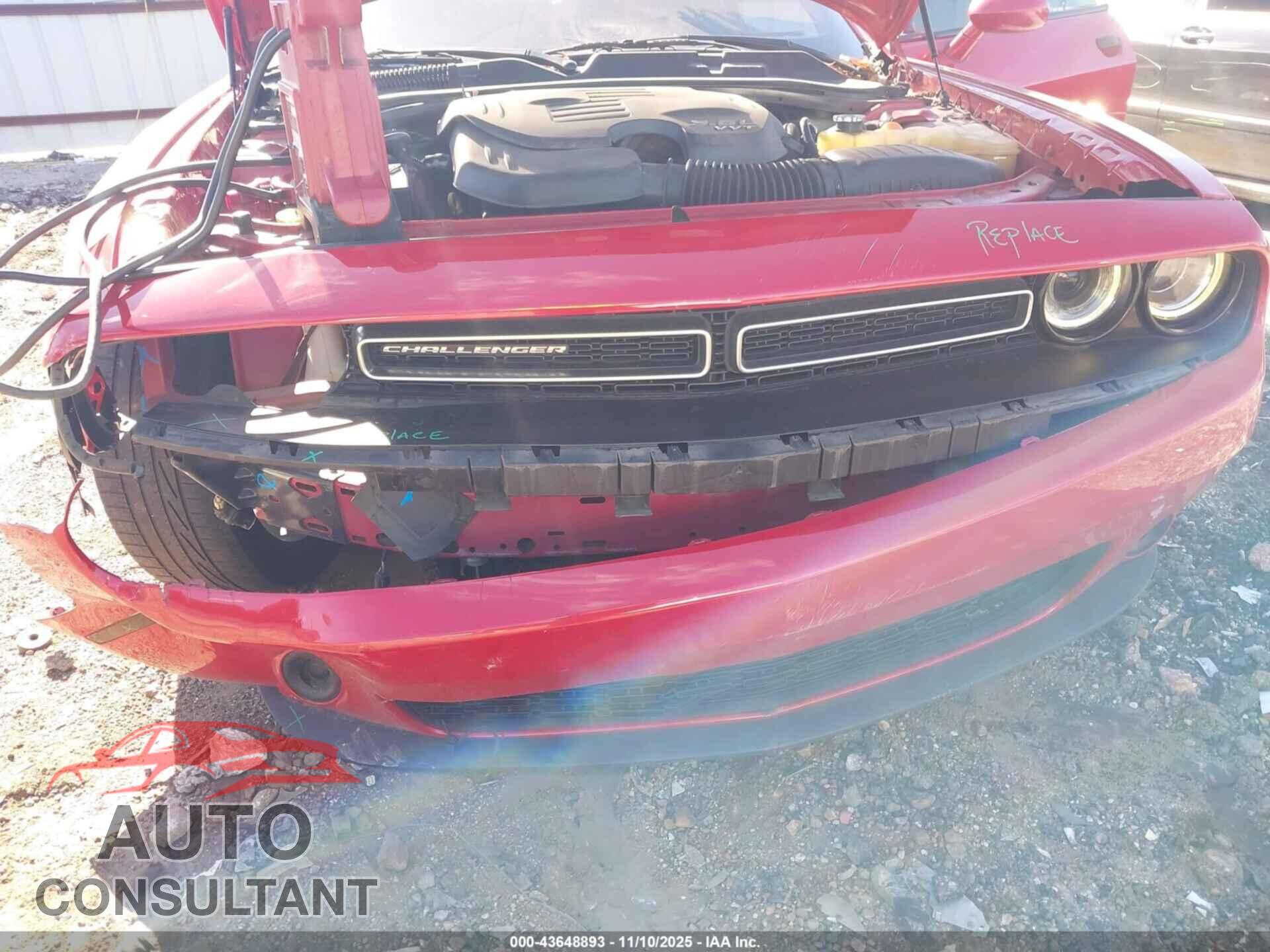 DODGE CHALLENGER 2015 - 2C3CDZAG4FH804814