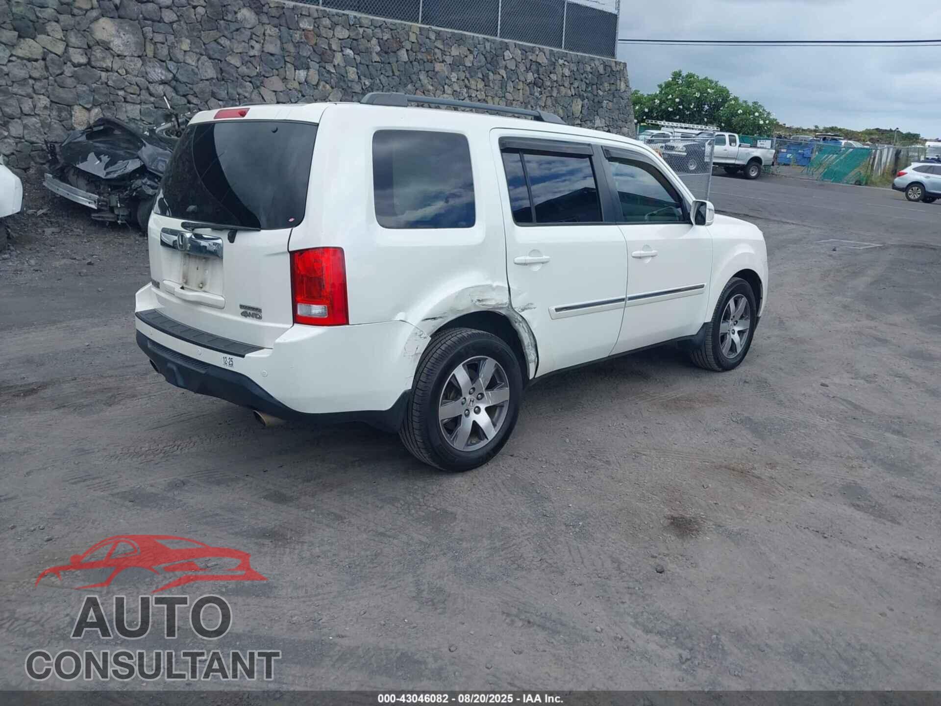 HONDA PILOT 2013 - 5FNYF4H95DB077773