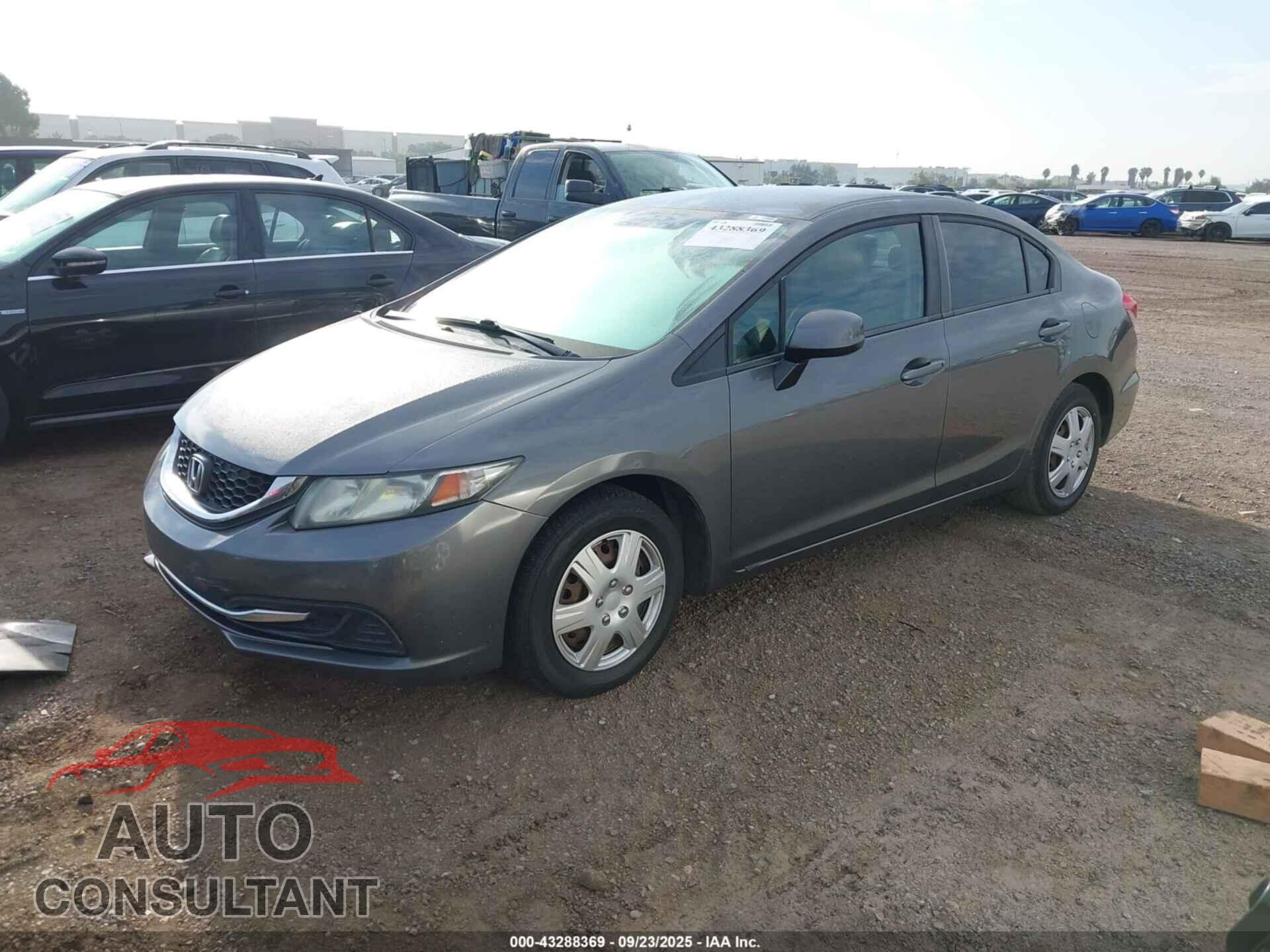 HONDA CIVIC 2013 - 19XFB2F51DE273867