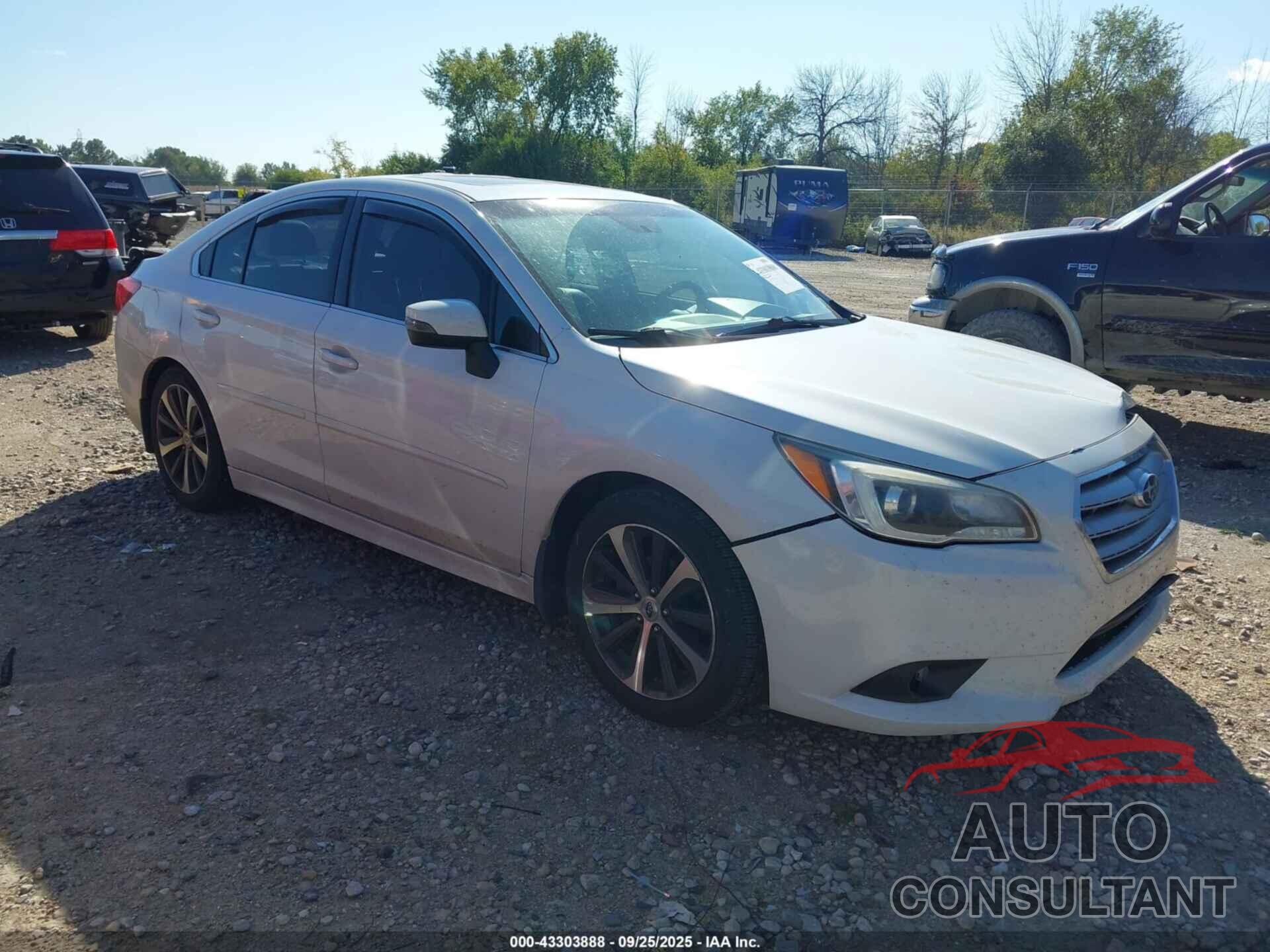 SUBARU LEGACY 2015 - 4S3BNBN66F3053957