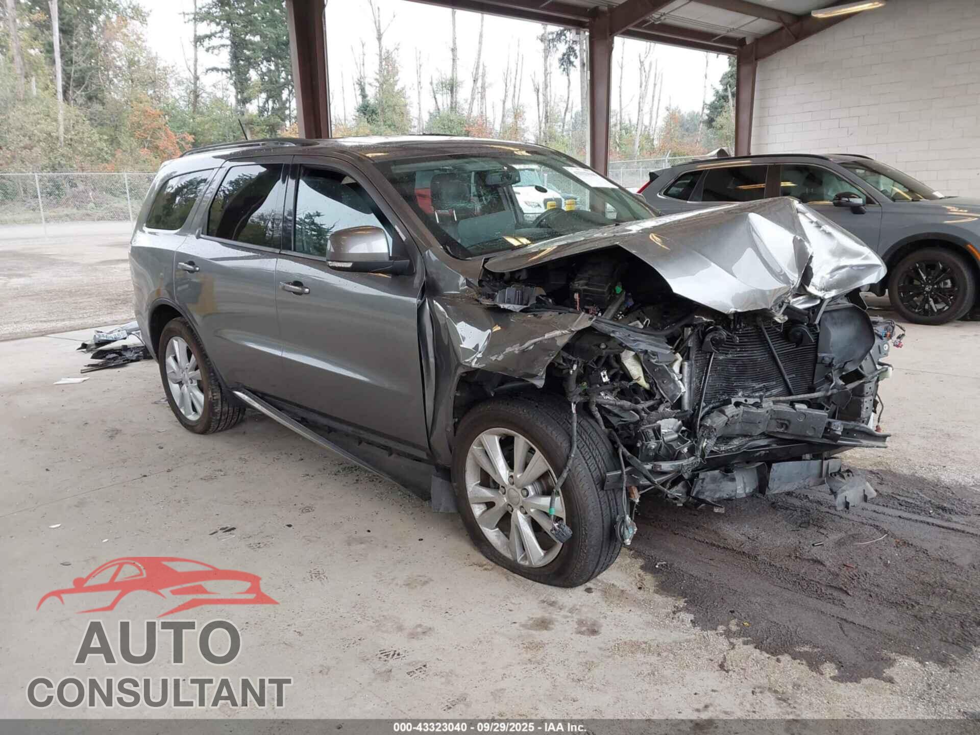 DODGE DURANGO 2012 - 1C4RDJDG5CC308860