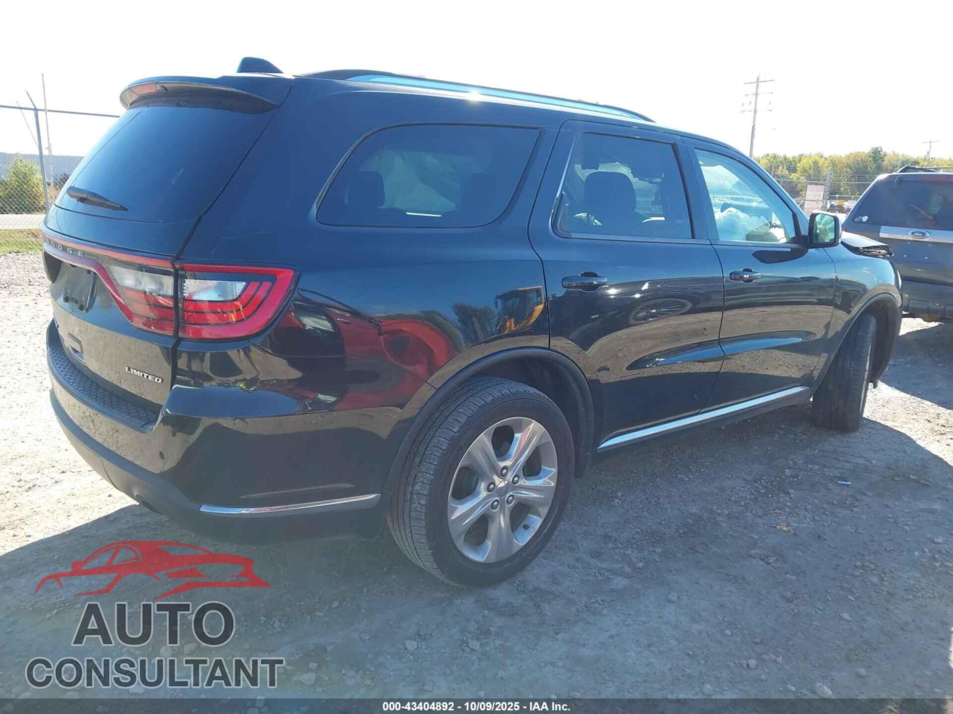 DODGE DURANGO 2014 - 1C4RDJDG3EC508493