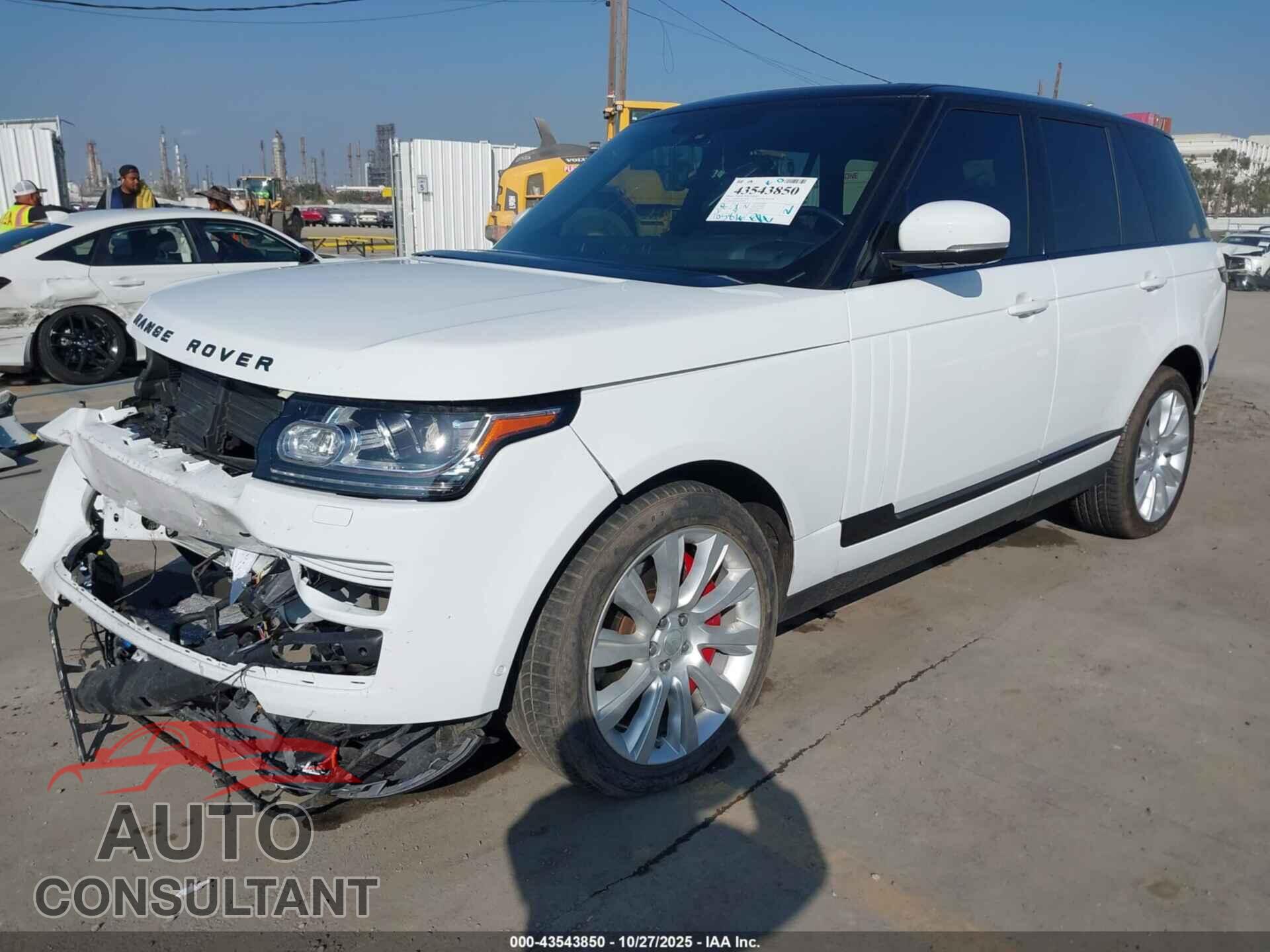LAND ROVER RANGE ROVER 2016 - SALGS2EFXGA270772