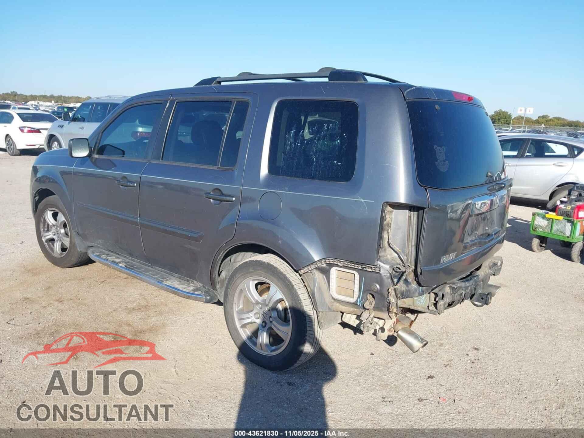 HONDA PILOT 2013 - 5FNYF3H68DB019933