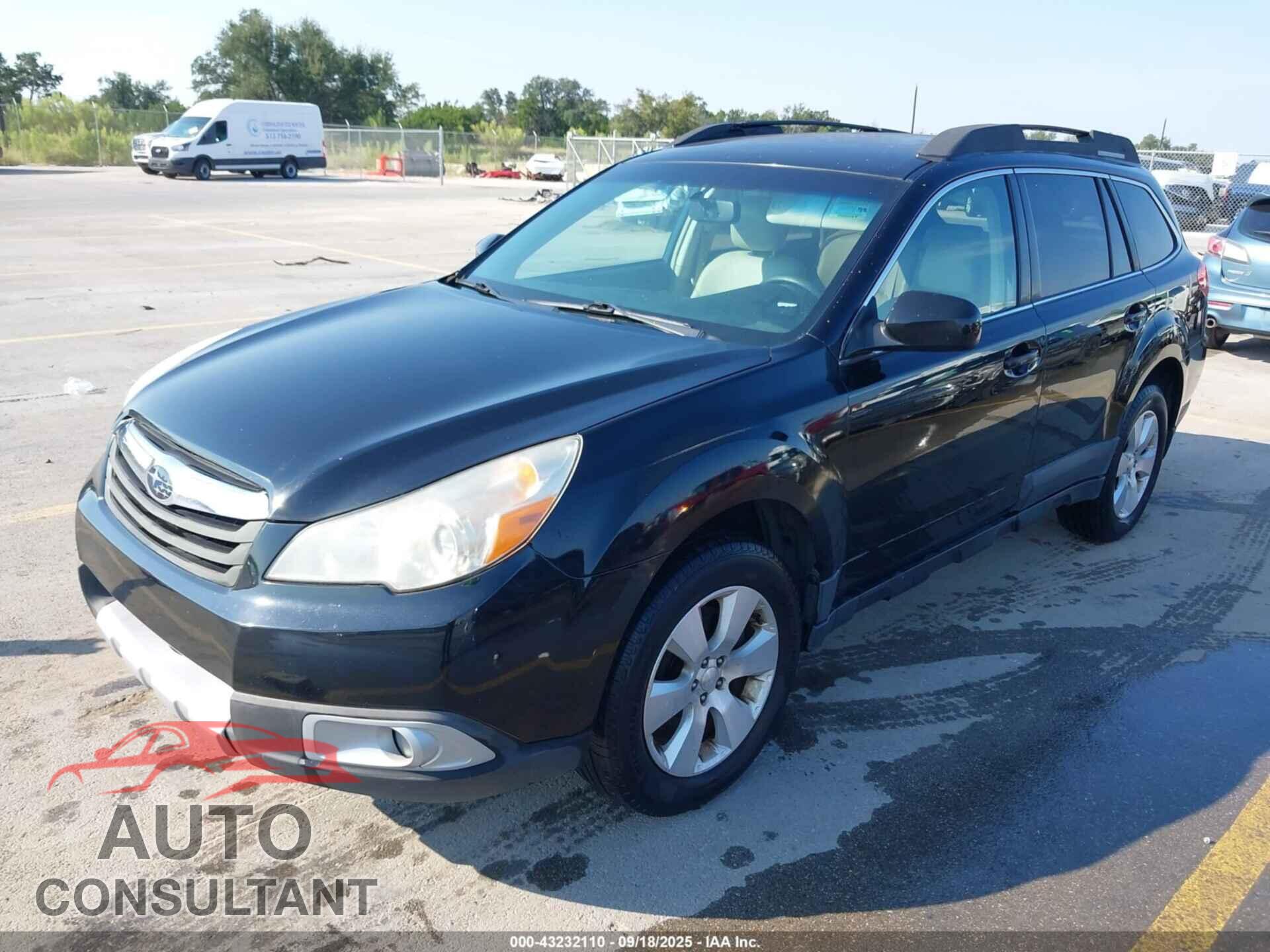 SUBARU OUTBACK 2010 - 4S4BRDJC8A2382665