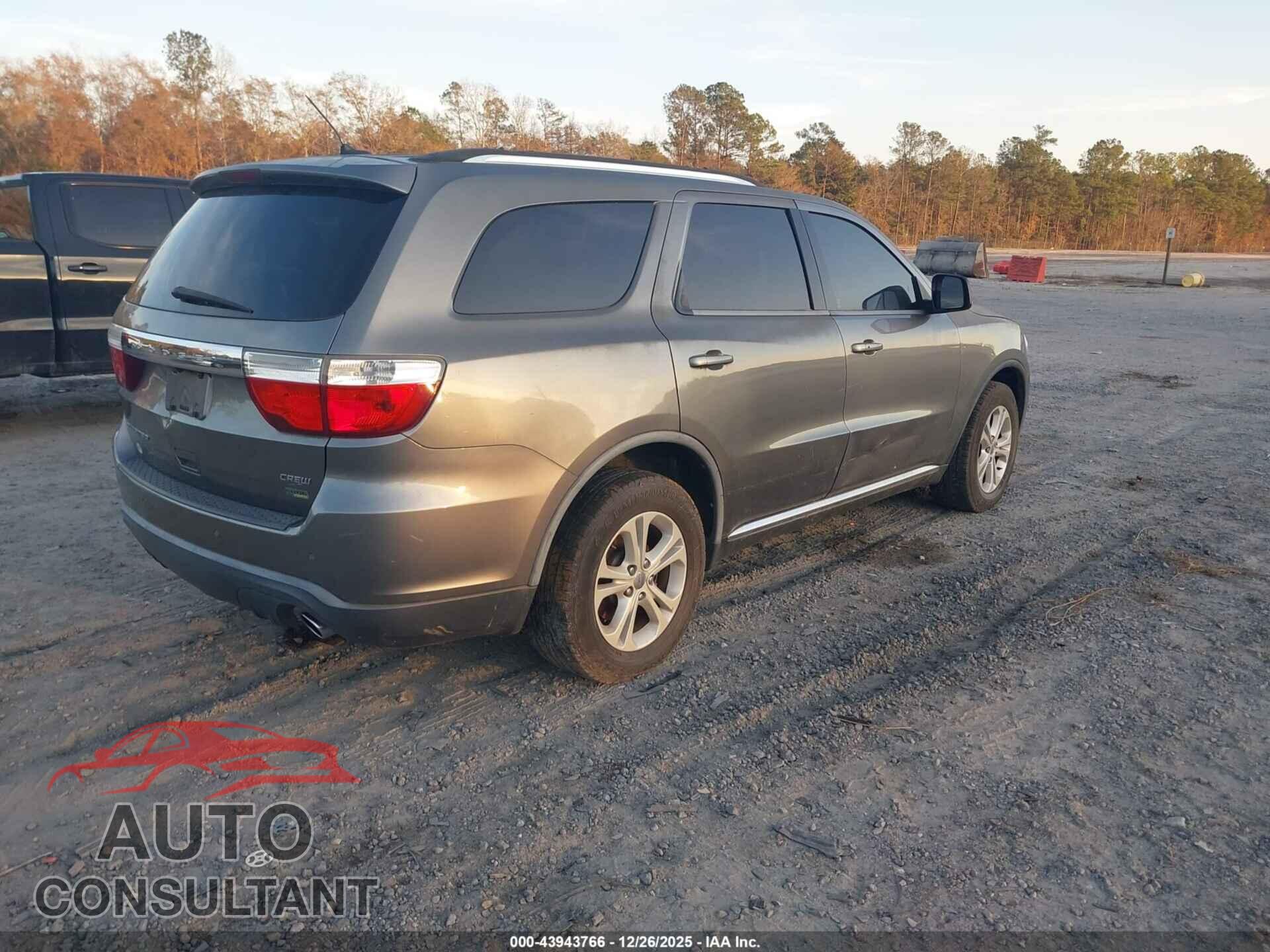 DODGE DURANGO 2012 - 1C4RDHDG6CC247253