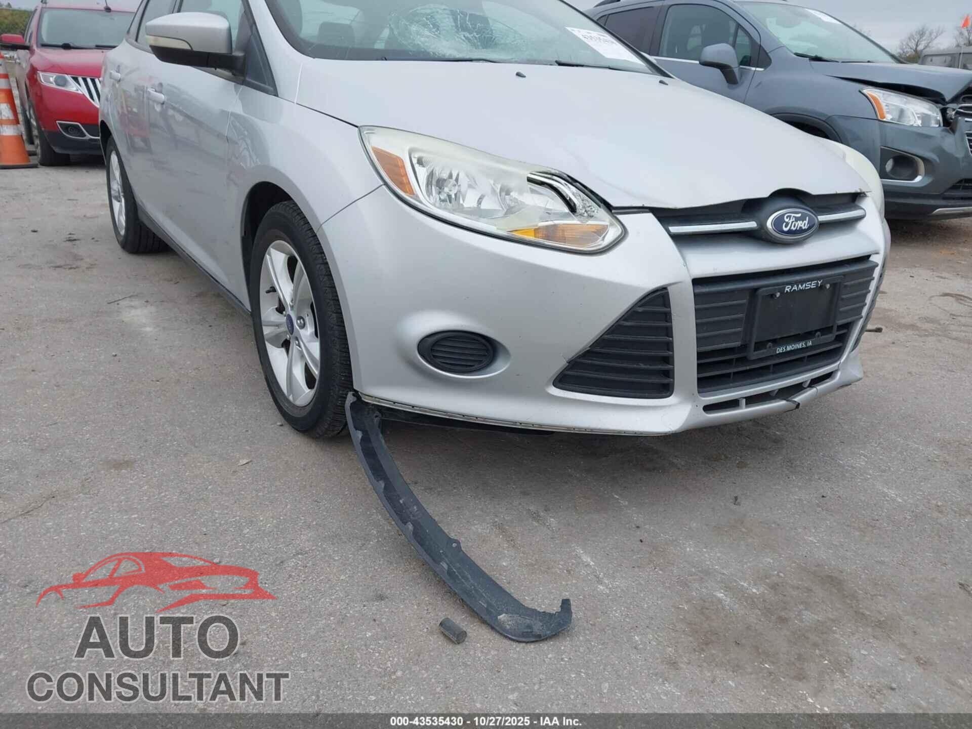 FORD FOCUS 2013 - 1FADP3F26DL334566