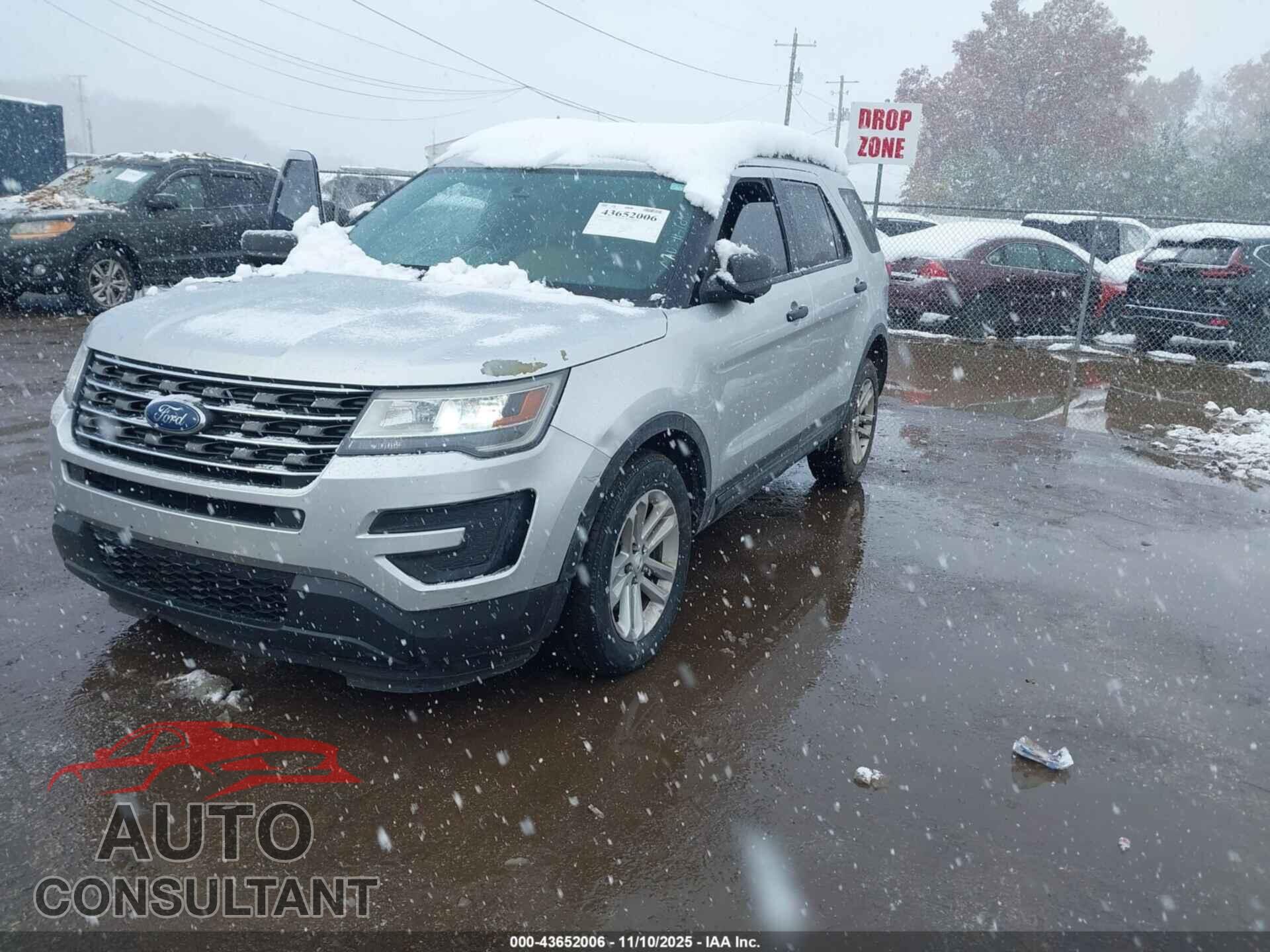 FORD EXPLORER 2017 - 1FM5K8B82HGD66977