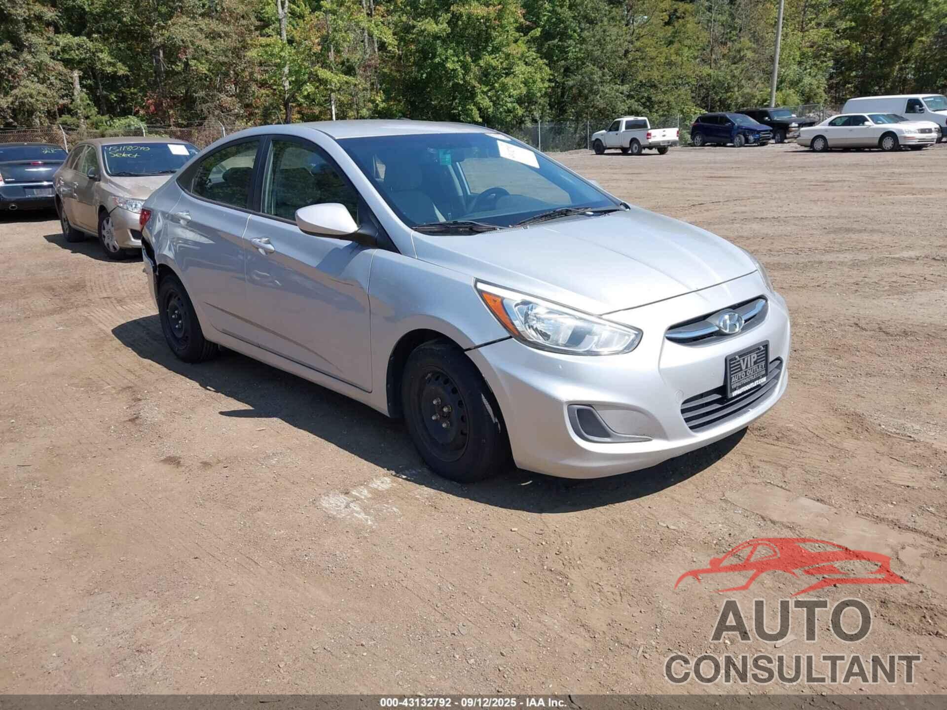 HYUNDAI ACCENT 2015 - KMHCT4AEXFU849880