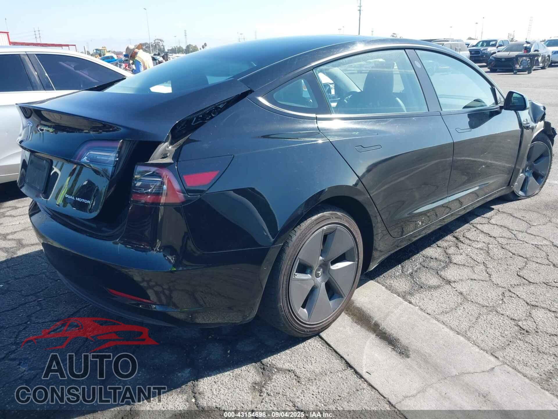 TESLA MODEL 3 2021 - 5YJ3E1EB9MF074037
