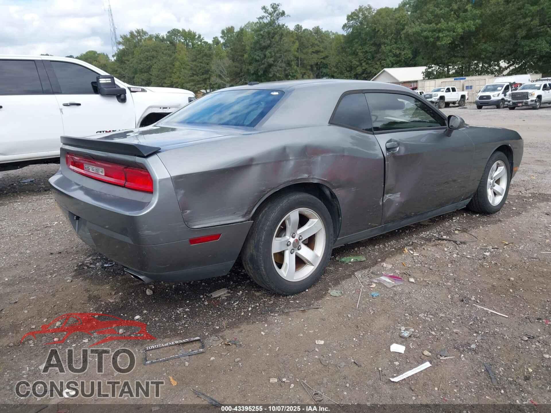 DODGE CHALLENGER 2012 - 2C3CDYAG0CH291678