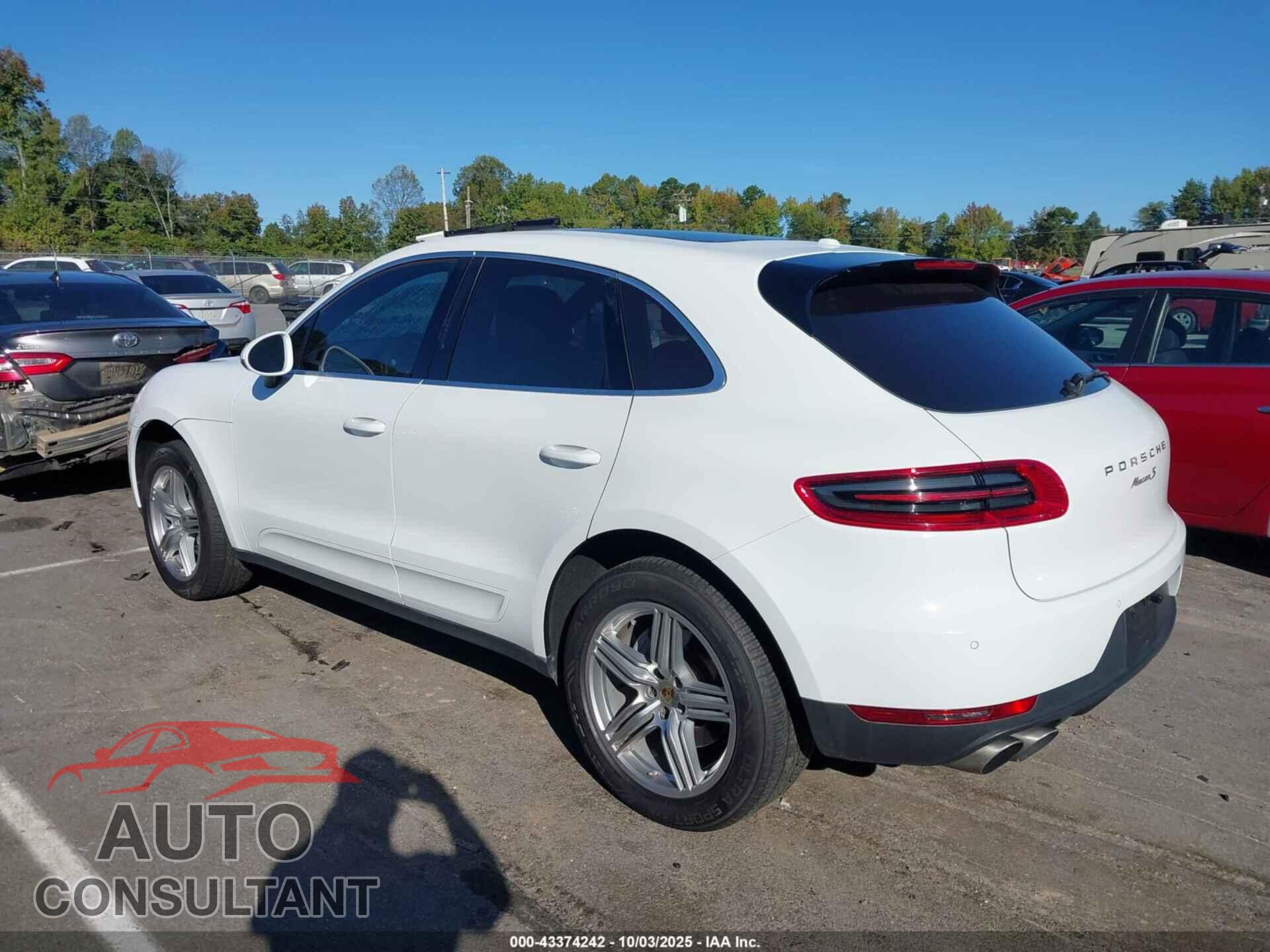 PORSCHE MACAN 2015 - WP1AB2A54FLB55368