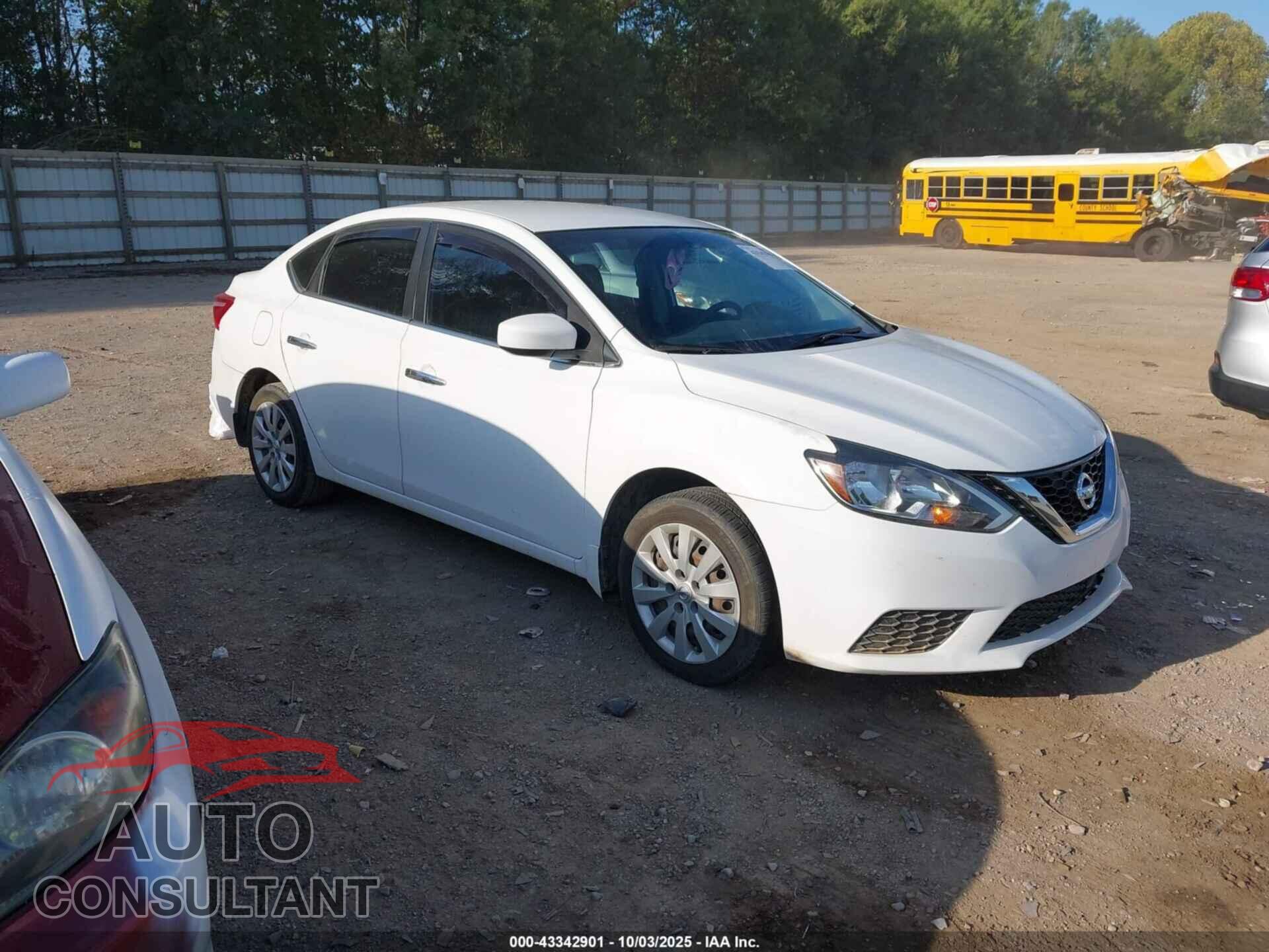 NISSAN SENTRA 2019 - 3N1AB7AP1KY347321