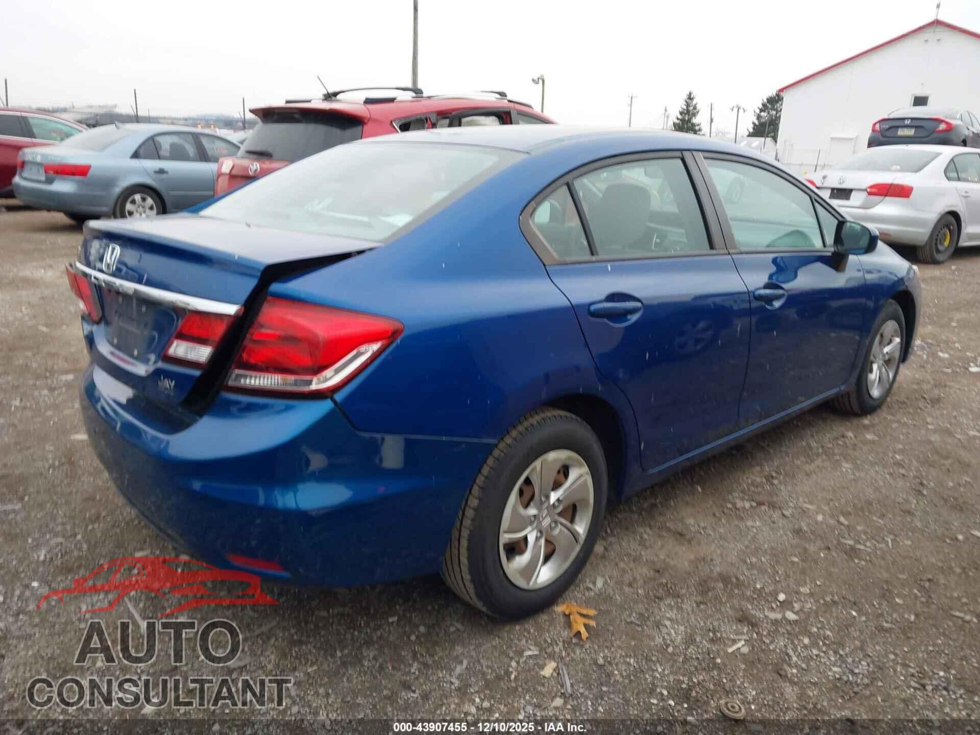 HONDA CIVIC 2014 - 19XFB2F54EE024190
