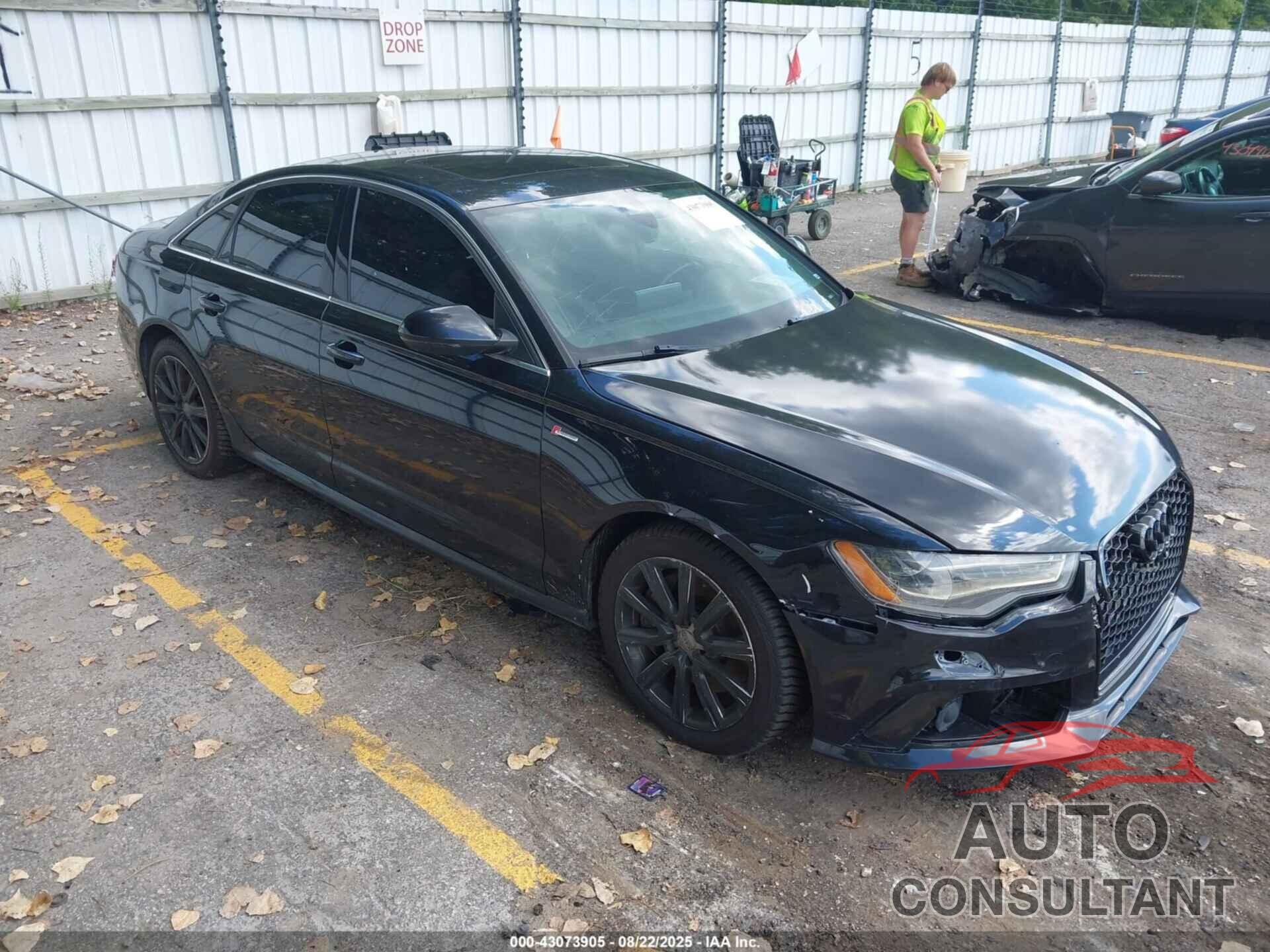 AUDI A6 2013 - WAUJGAFC7DN032439
