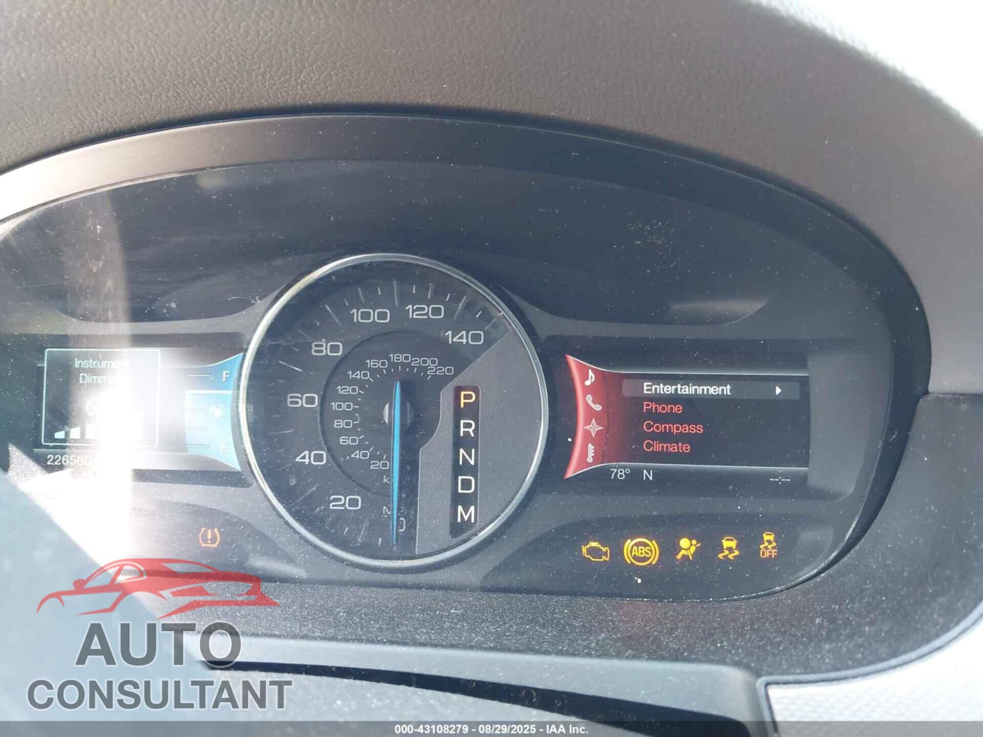 FORD EDGE 2011 - 2FMDK3JC5BBA85579