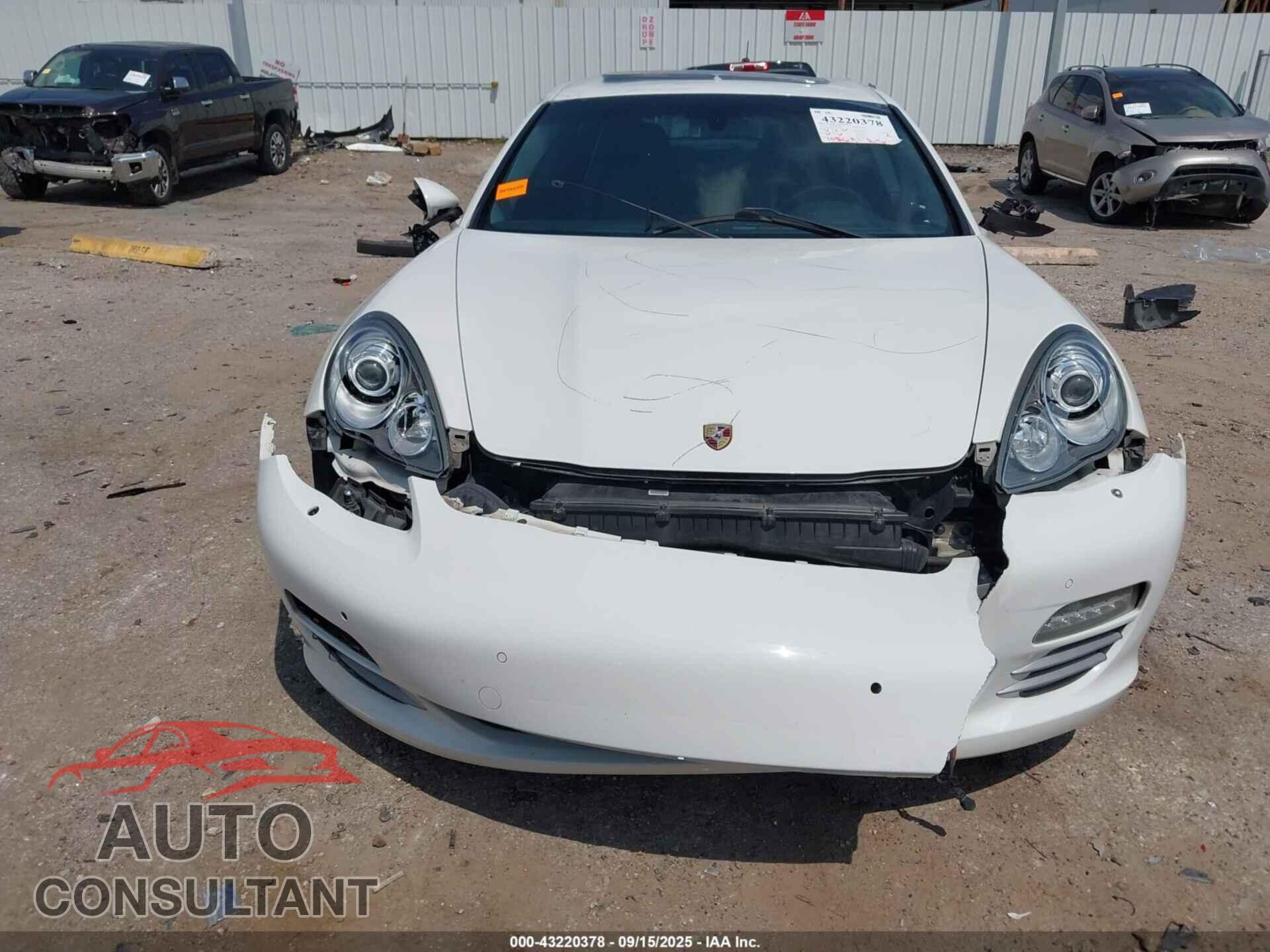 PORSCHE PANAMERA 2012 - WP0AA2A71CL016526