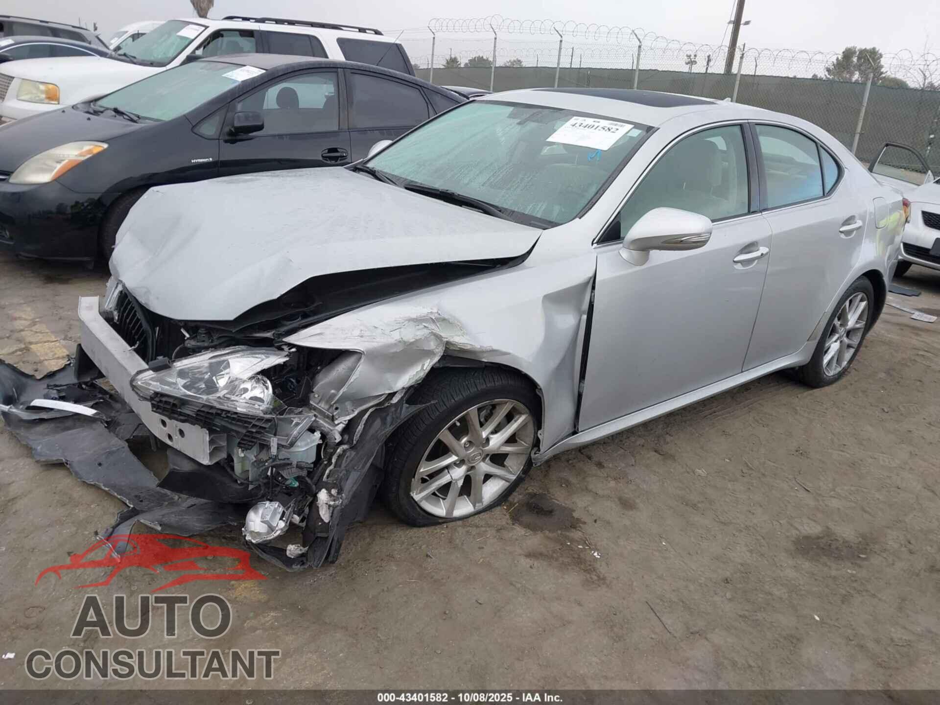 LEXUS IS 250 2011 - JTHBF5C28B5137354