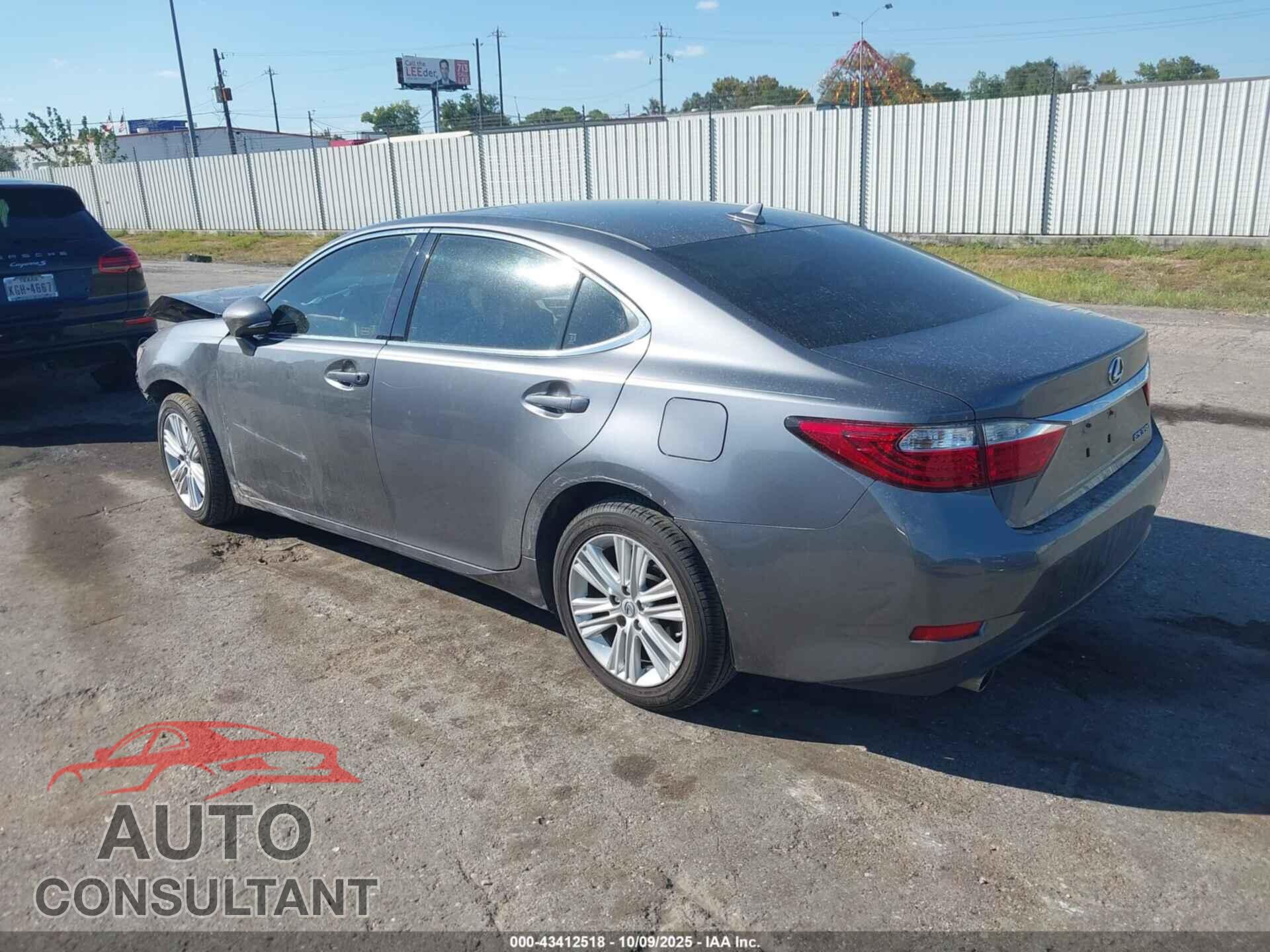 LEXUS ES 350 2013 - JTHBK1GG2D2010890