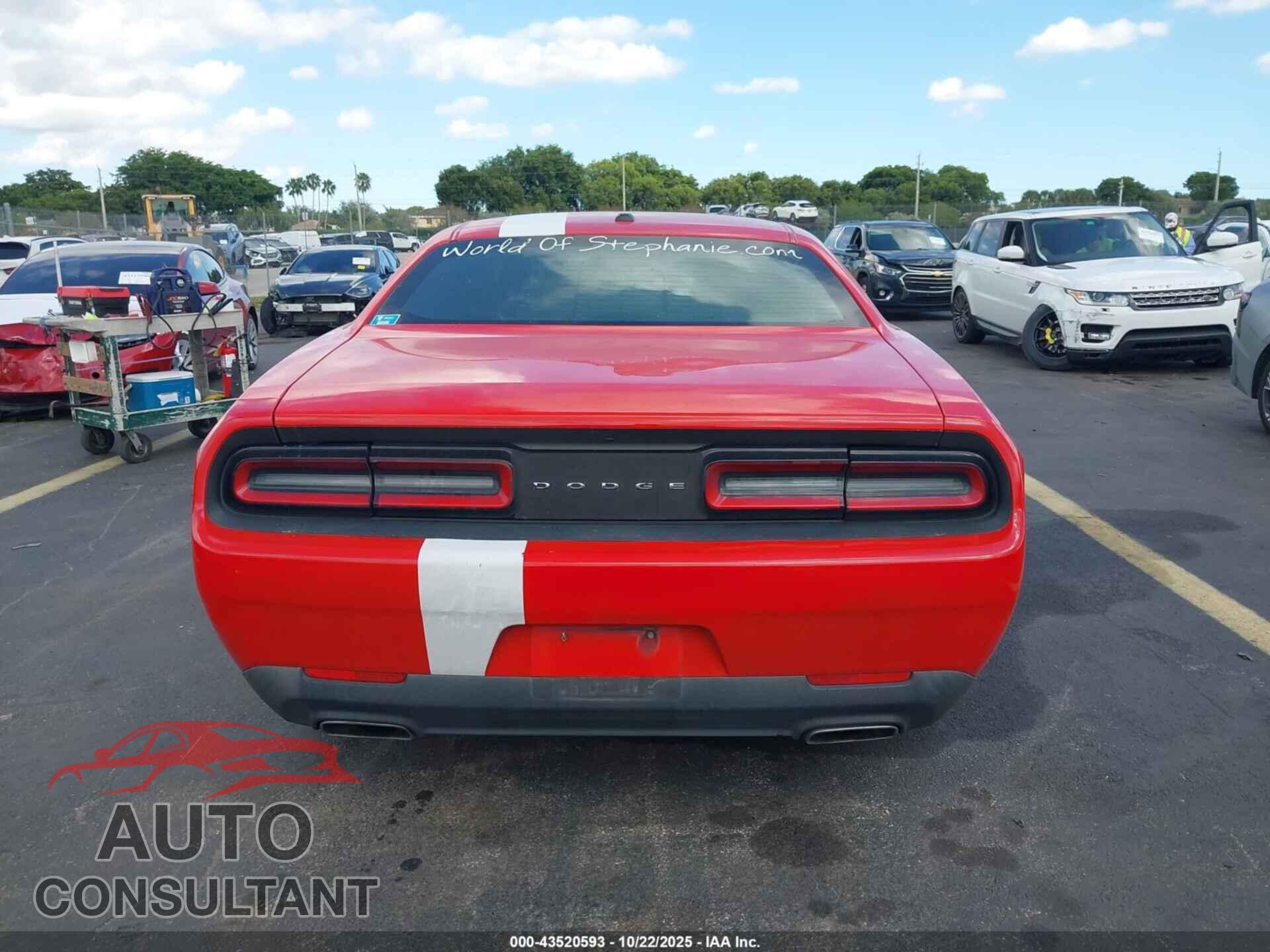 DODGE CHALLENGER 2015 - 2C3CDZAG5FH761598