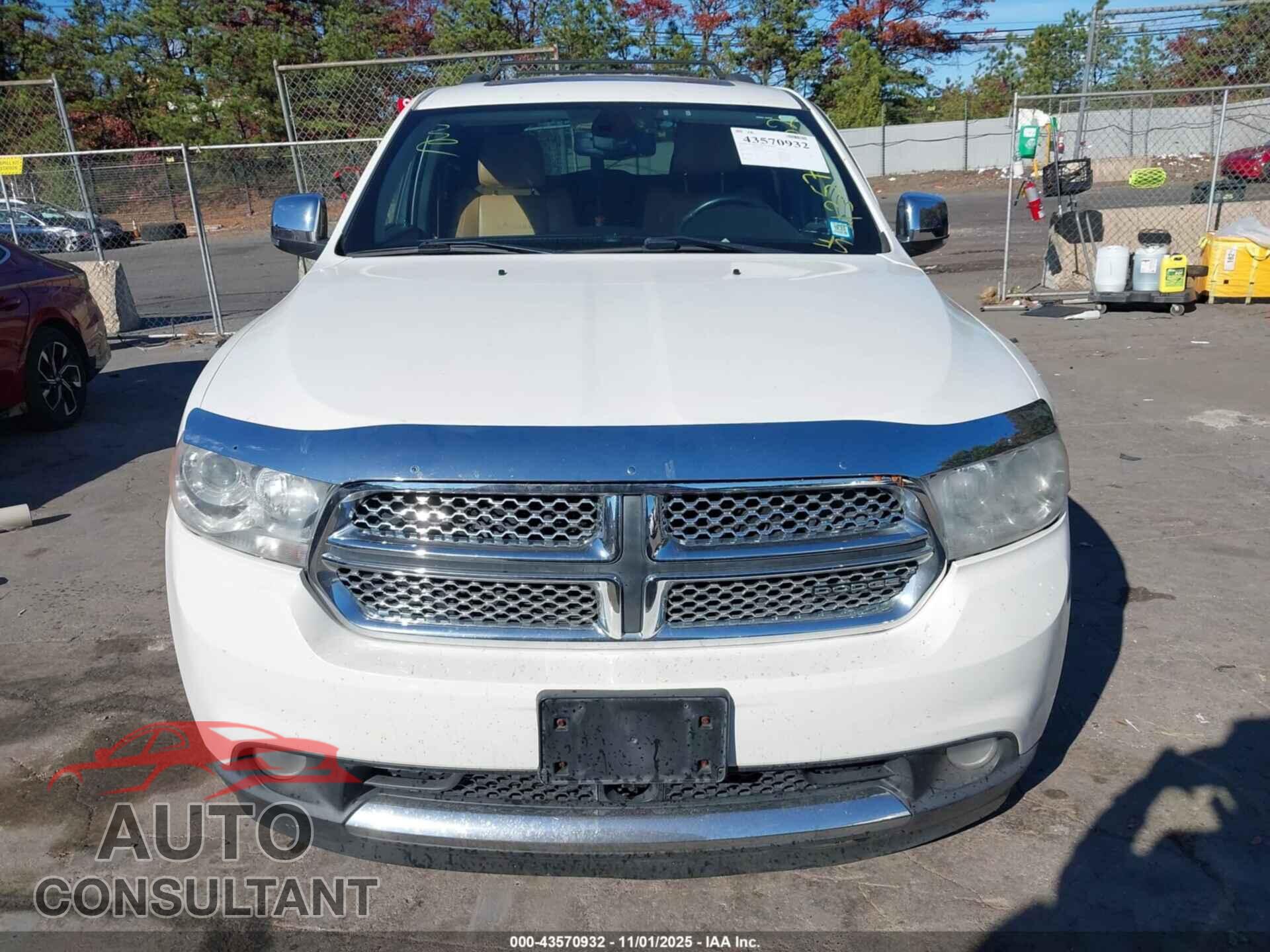 DODGE DURANGO 2011 - 1D4SE5GT9BC693193