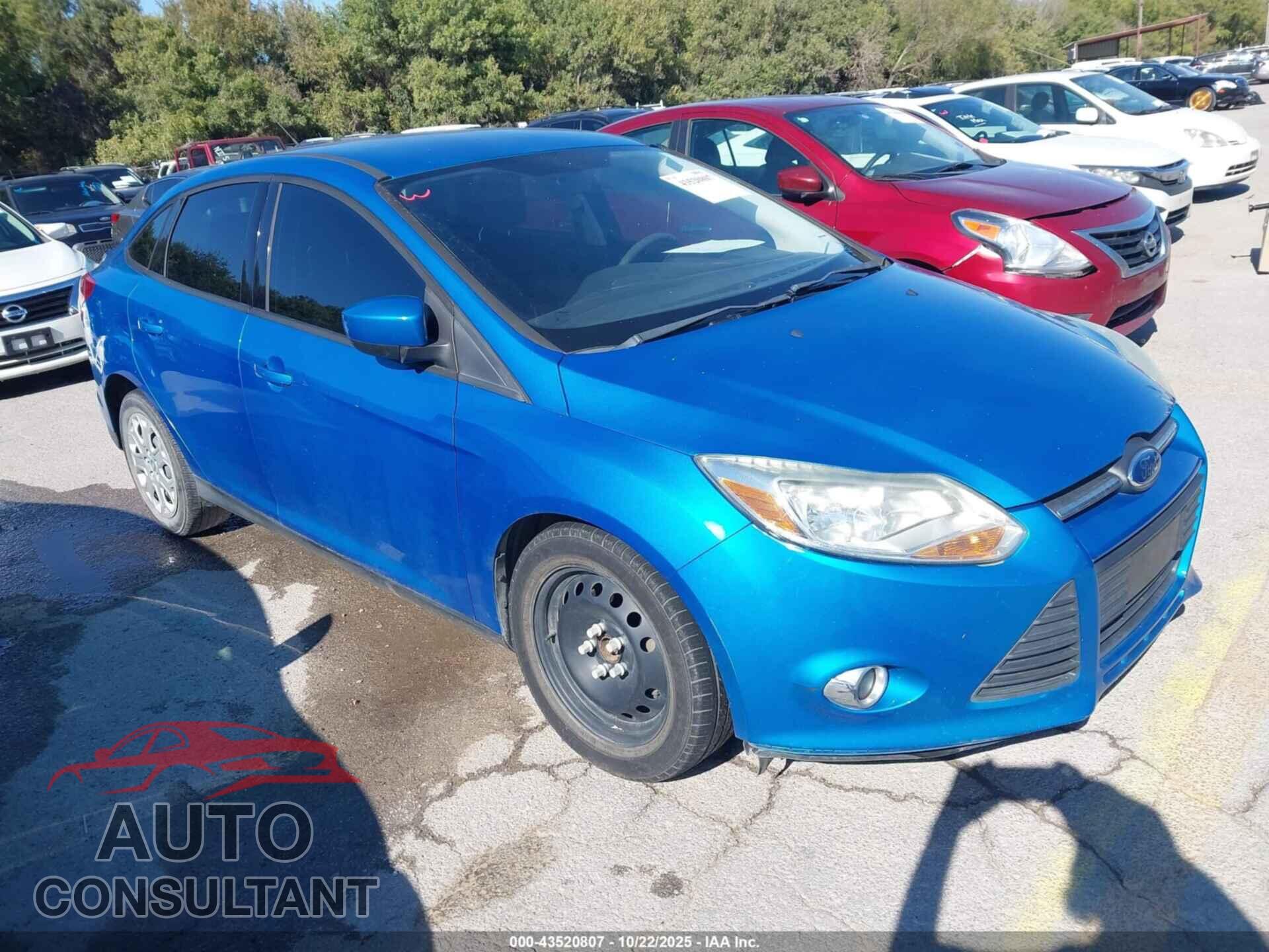 FORD FOCUS 2012 - 1FAHP3F21CL183300