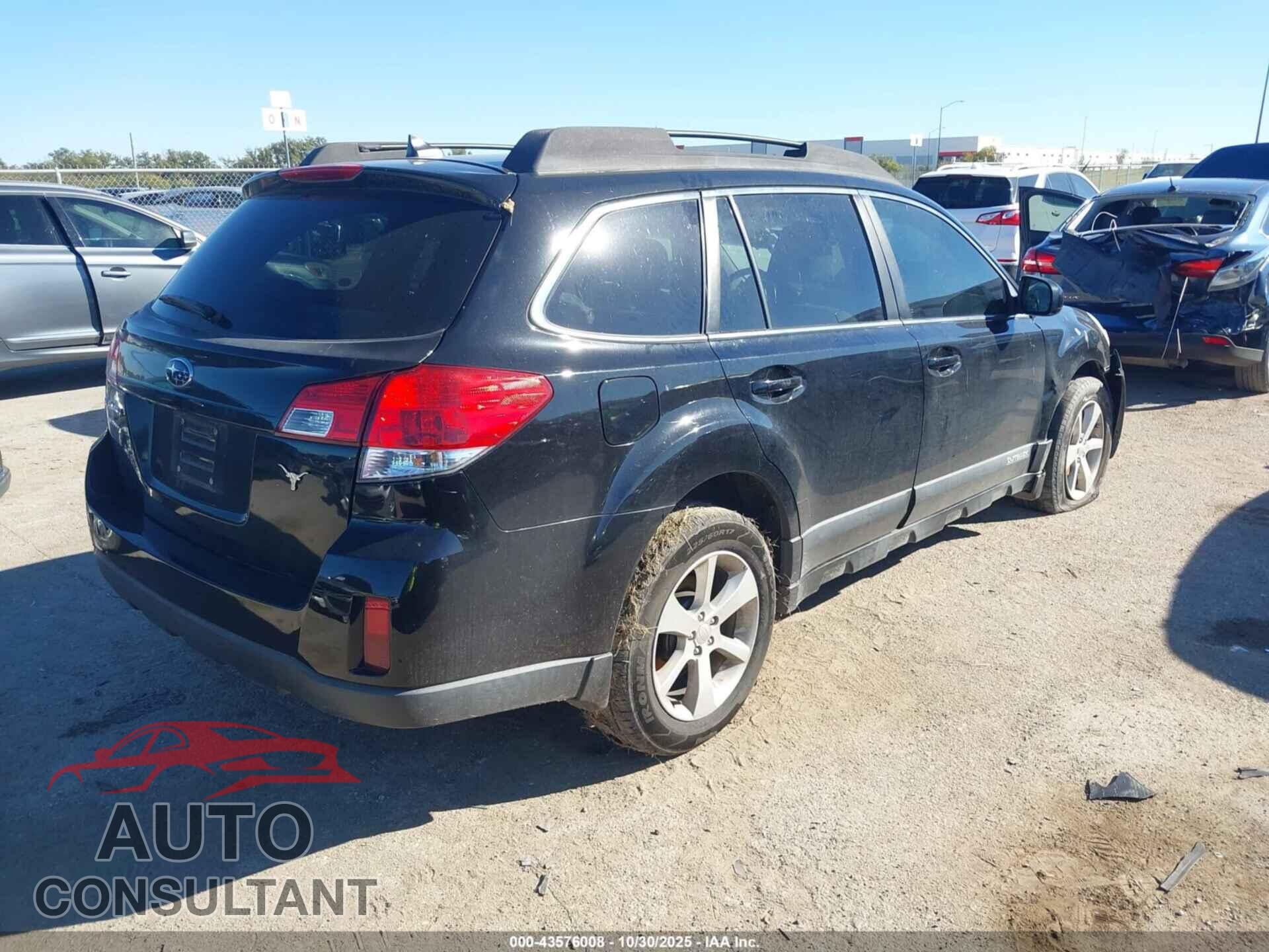 SUBARU OUTBACK 2014 - 4S4BRCDC7E3234979