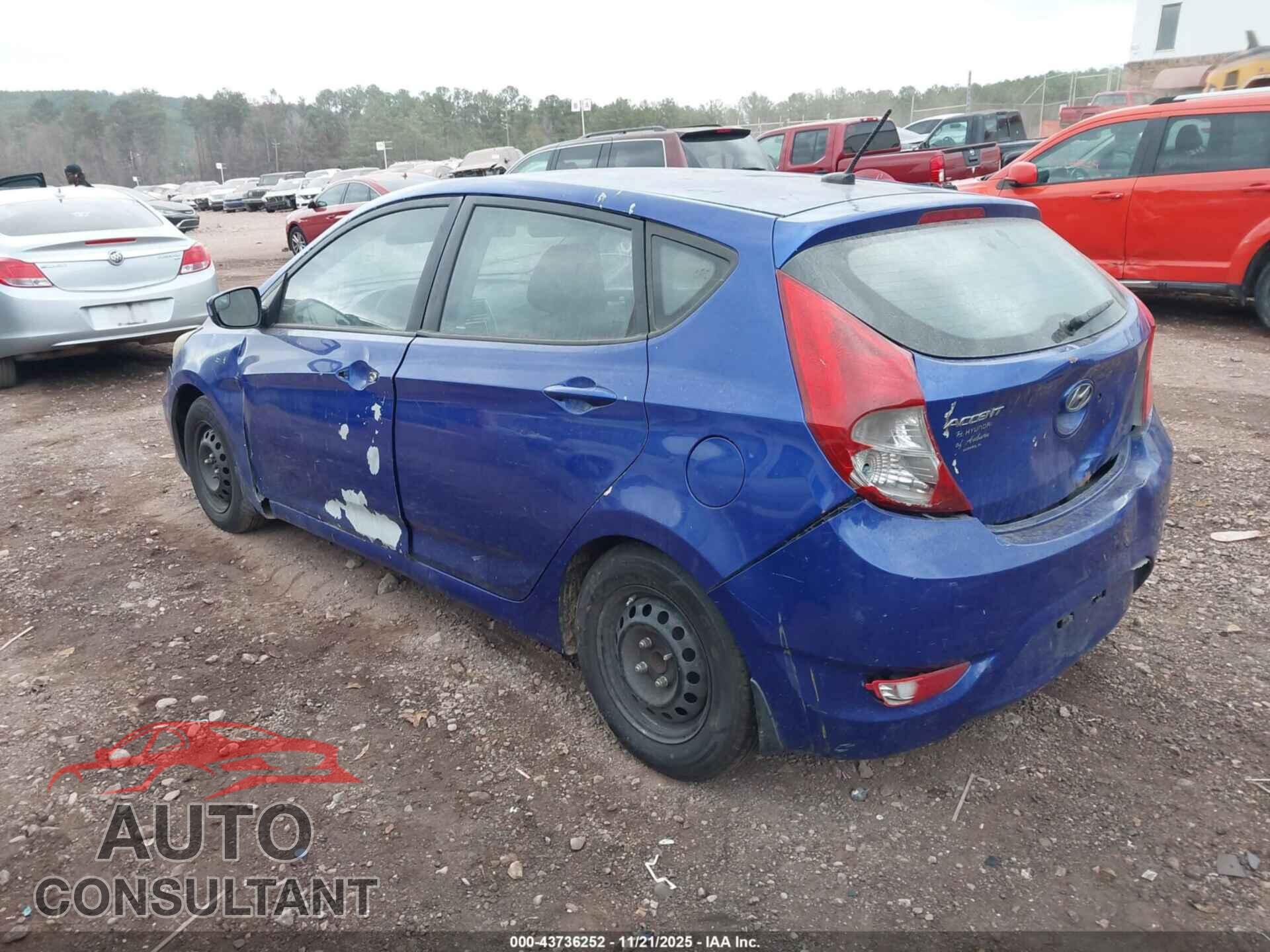 HYUNDAI ACCENT 2014 - KMHCT5AE9EU173569