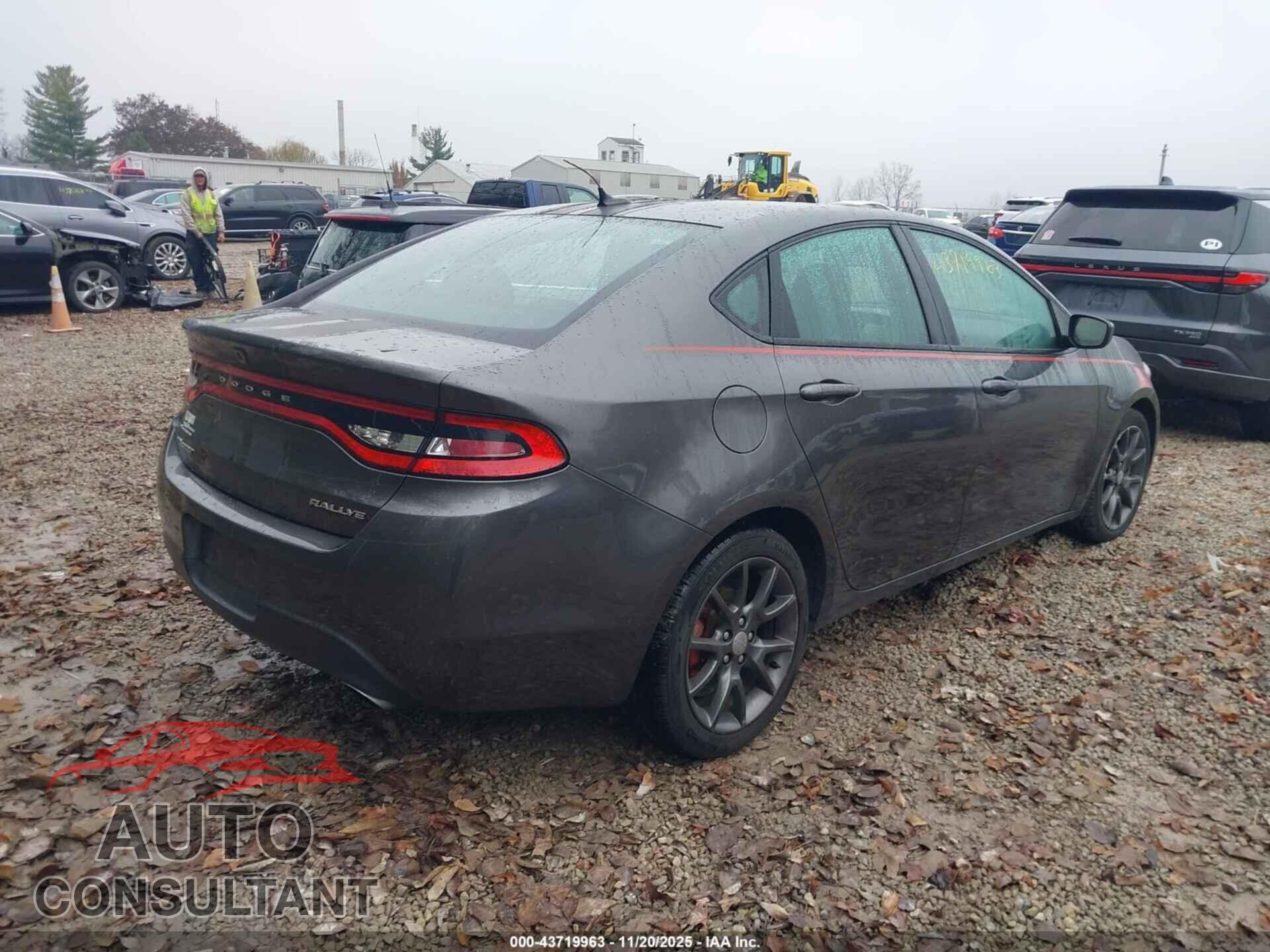 DODGE DART 2015 - 1C3CDFBB7FD378180
