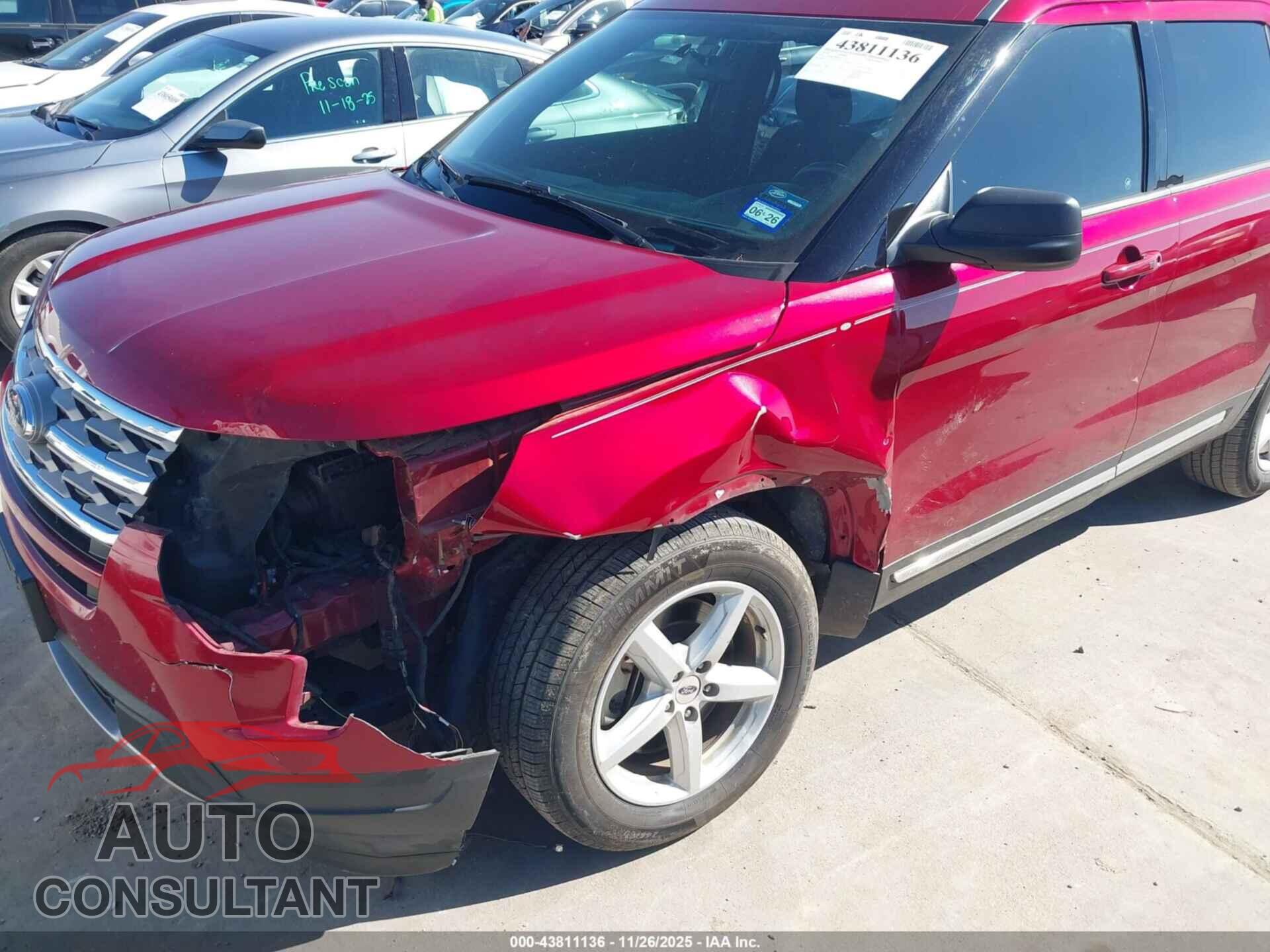 FORD EXPLORER 2018 - 1FM5K7D88JGB17452