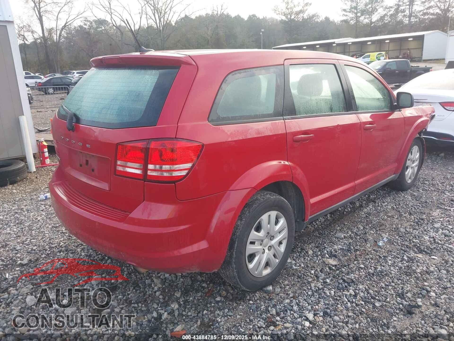 DODGE JOURNEY 2013 - 3C4PDCAB2DT723393