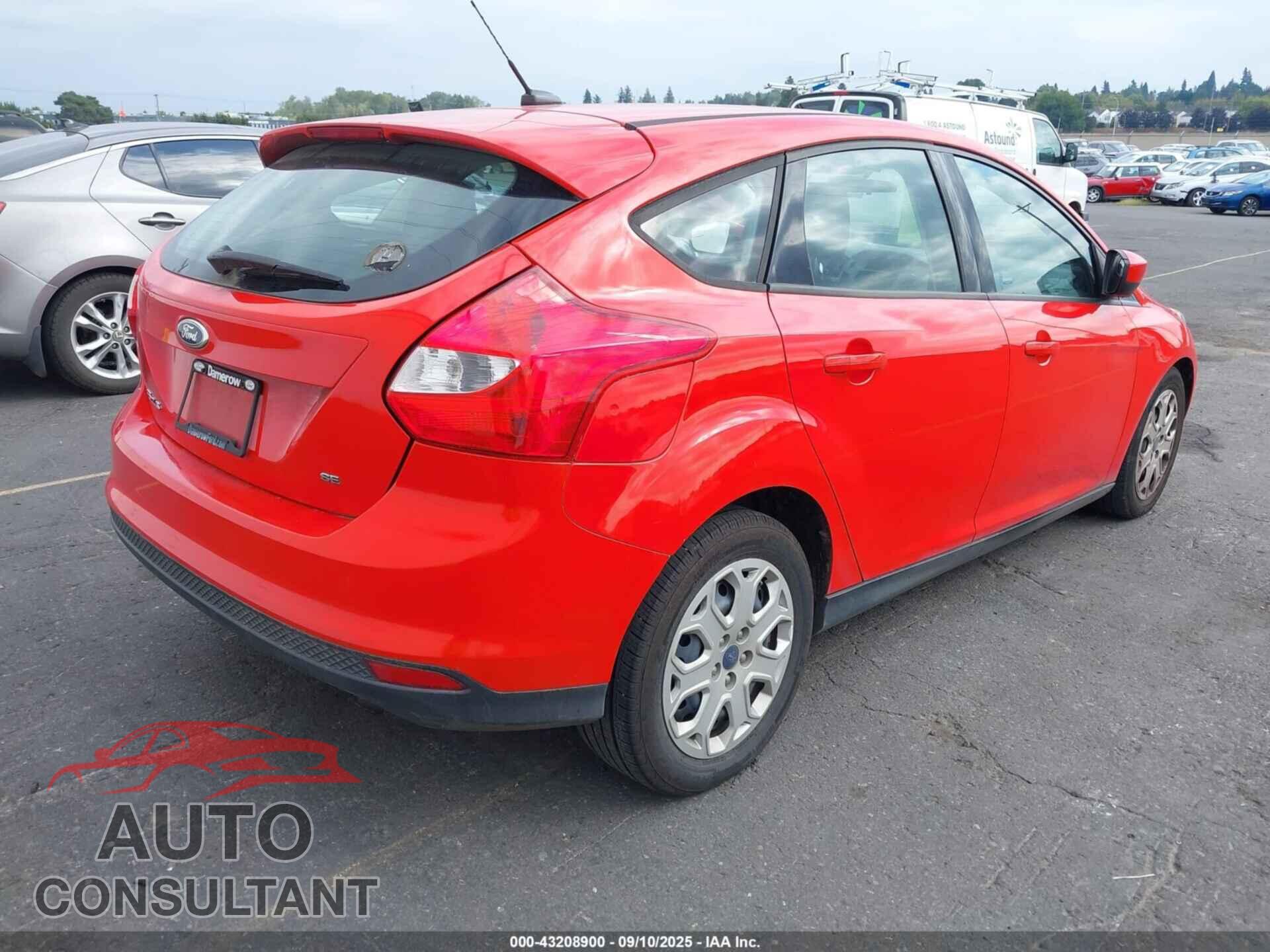 FORD FOCUS 2012 - 1FAHP3K20CL237630