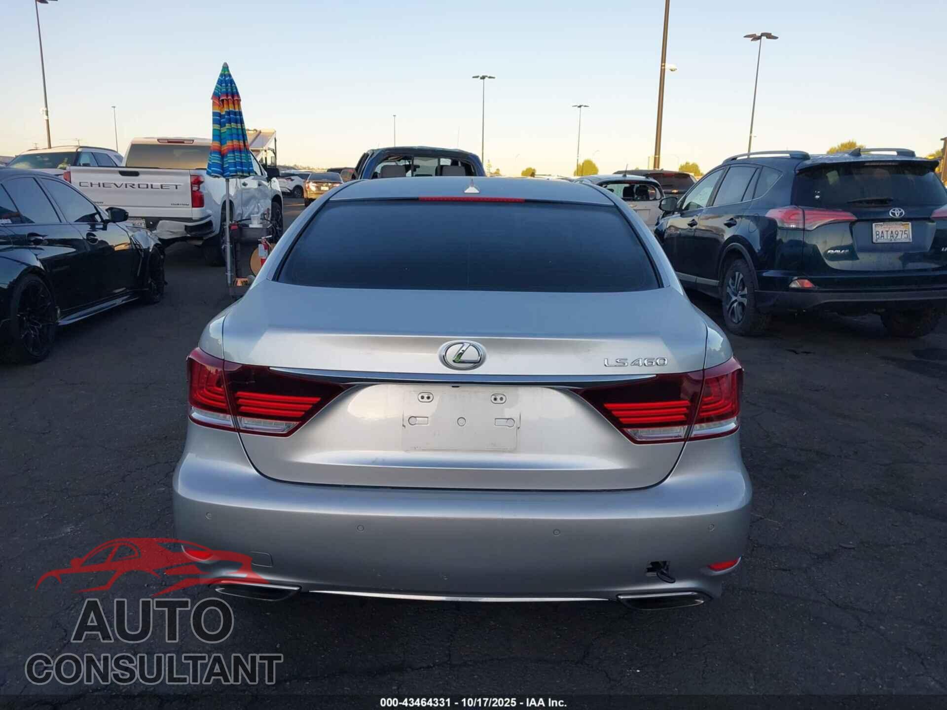 LEXUS LS 460 2013 - JTHBL5EF9D5117352