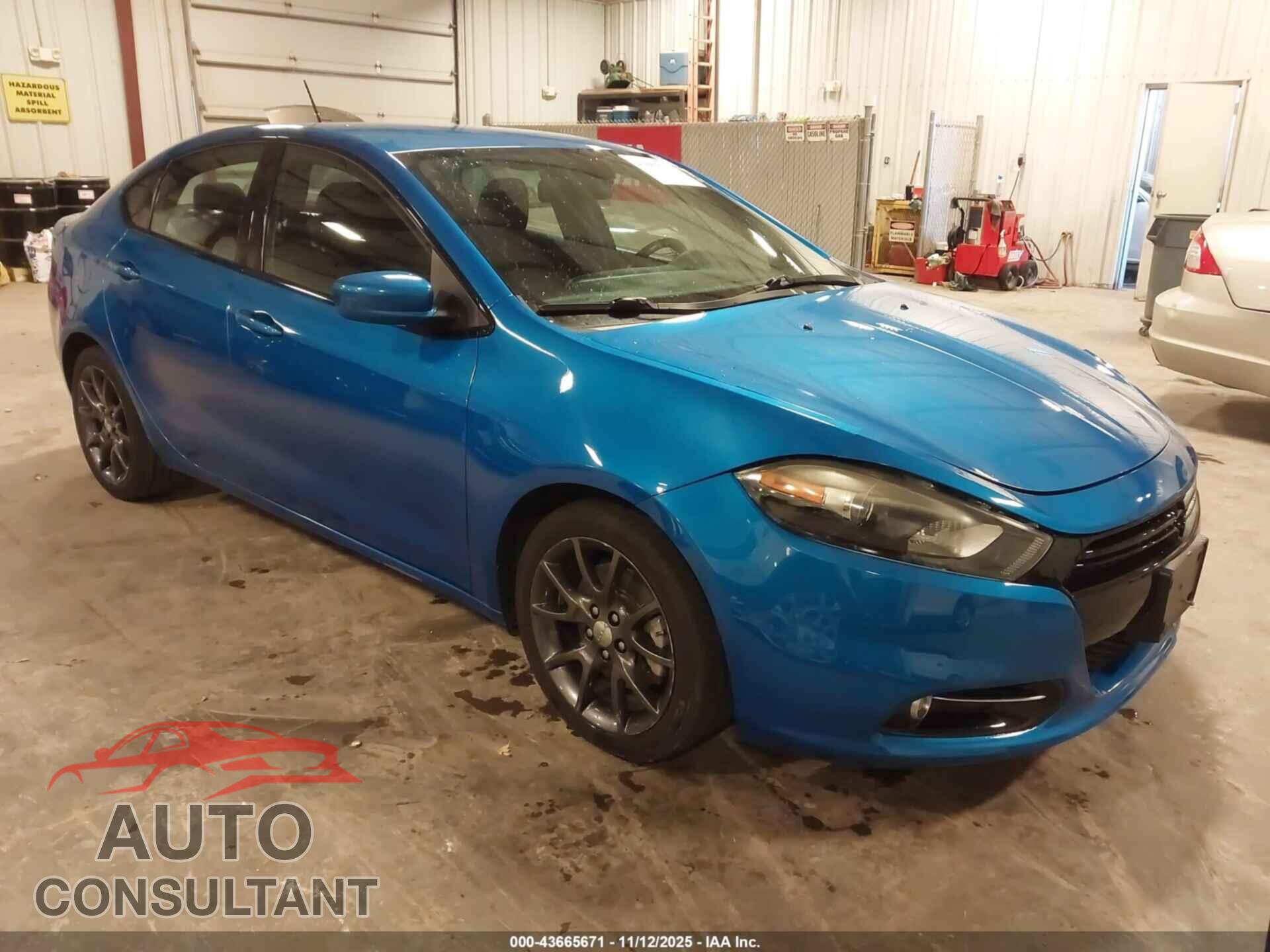 DODGE DART 2015 - 1C3CDFBB4FD331396