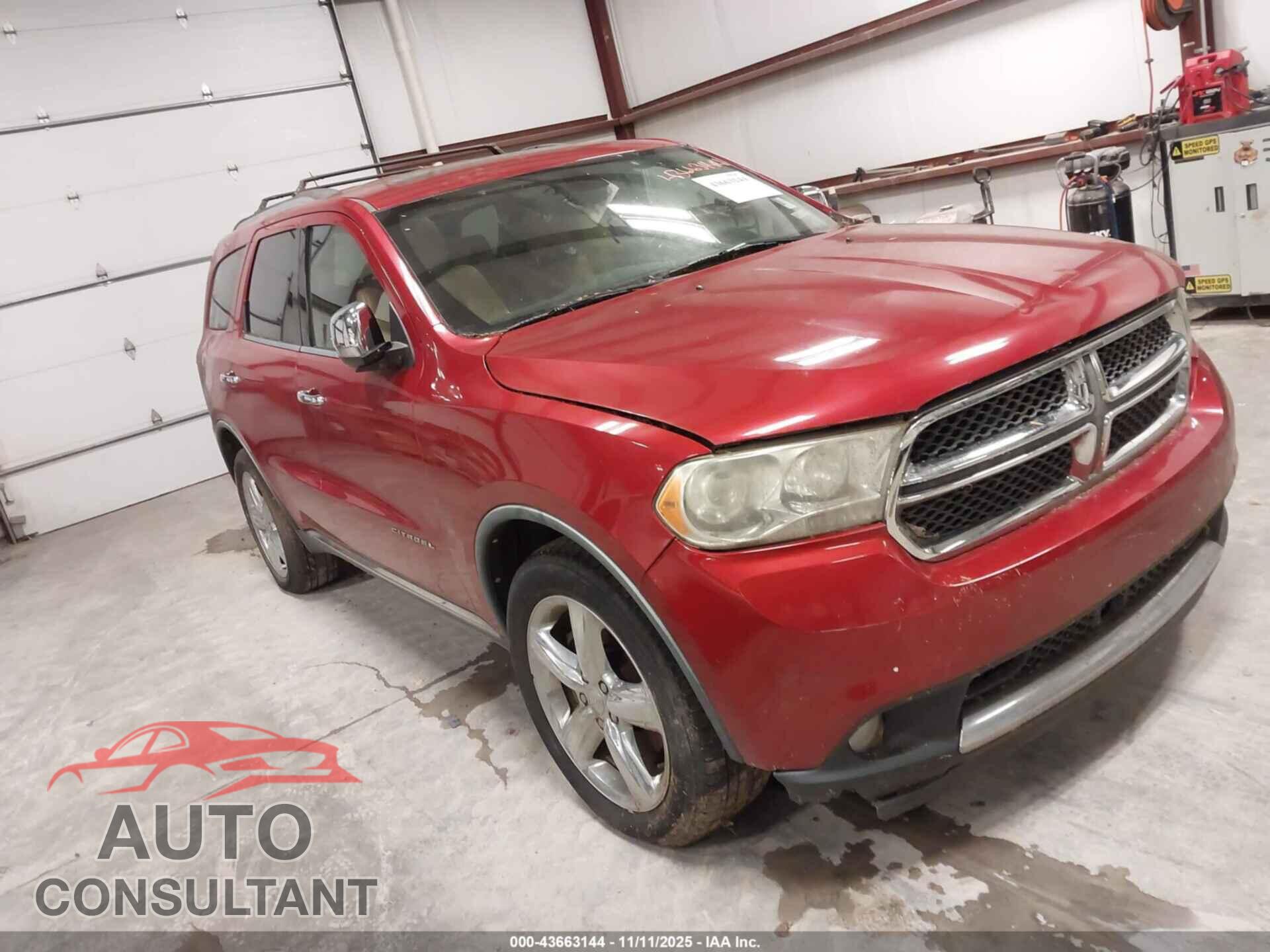 DODGE DURANGO 2011 - 1D4SE5GTXBC693137