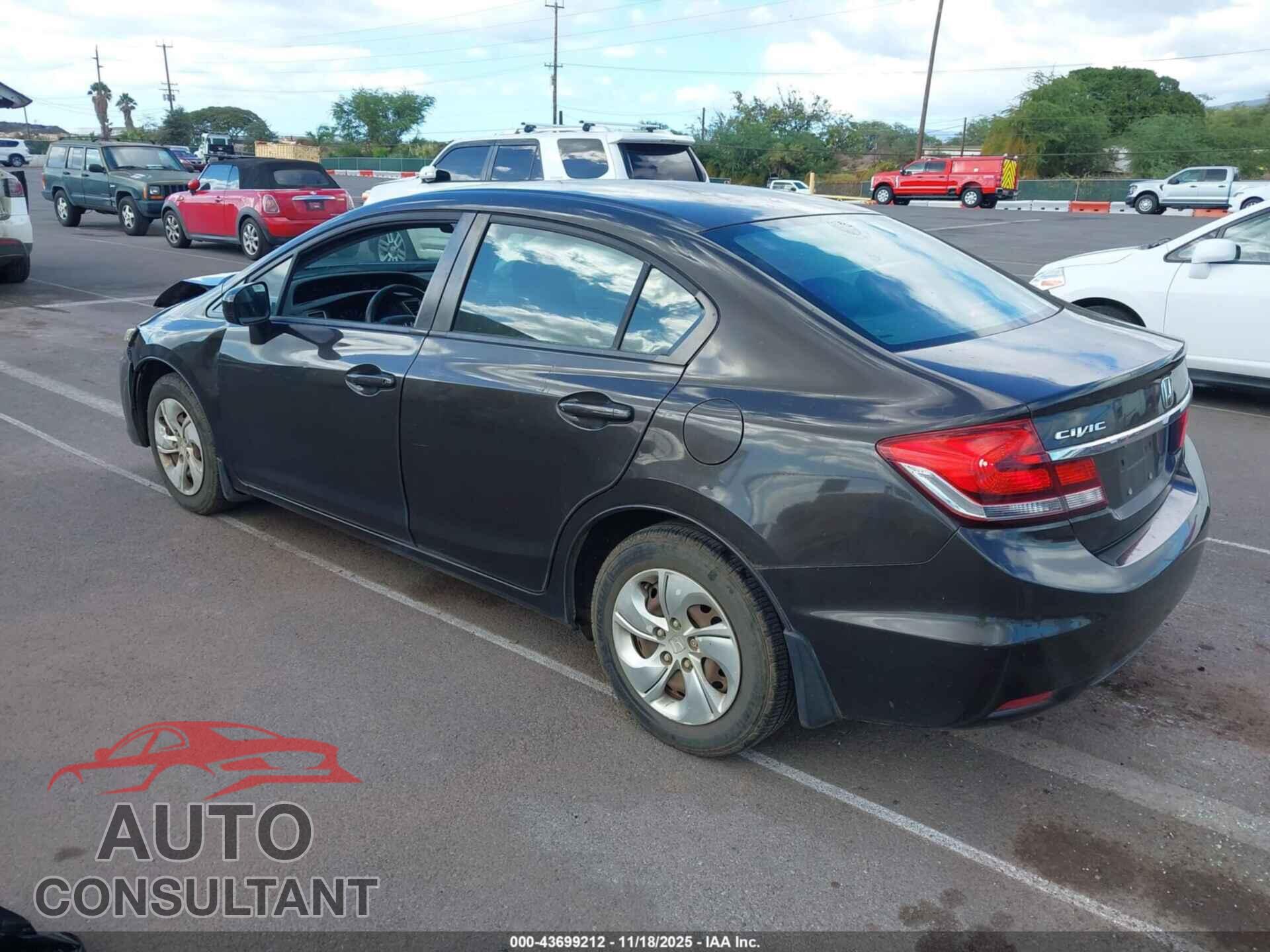 HONDA CIVIC 2014 - 2HGFB2F57EH503595