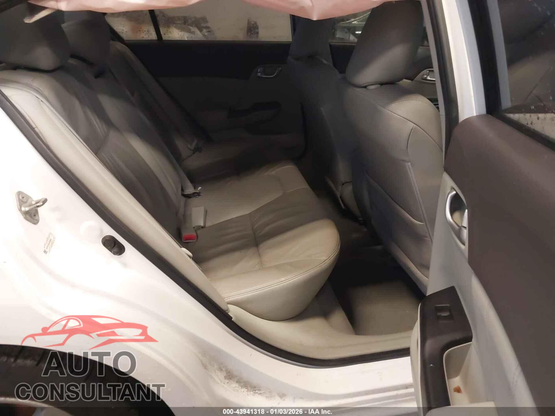 HONDA CIVIC 2012 - 19XFB2F93CE334928