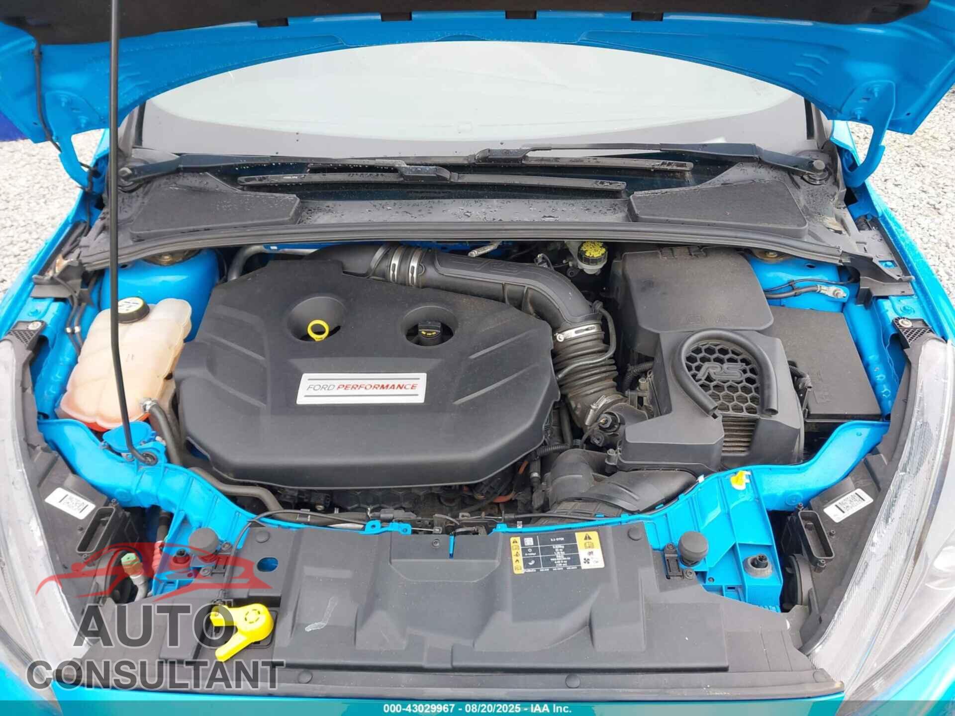 FORD FOCUS RS 2017 - WF0DP3TH4H4122619