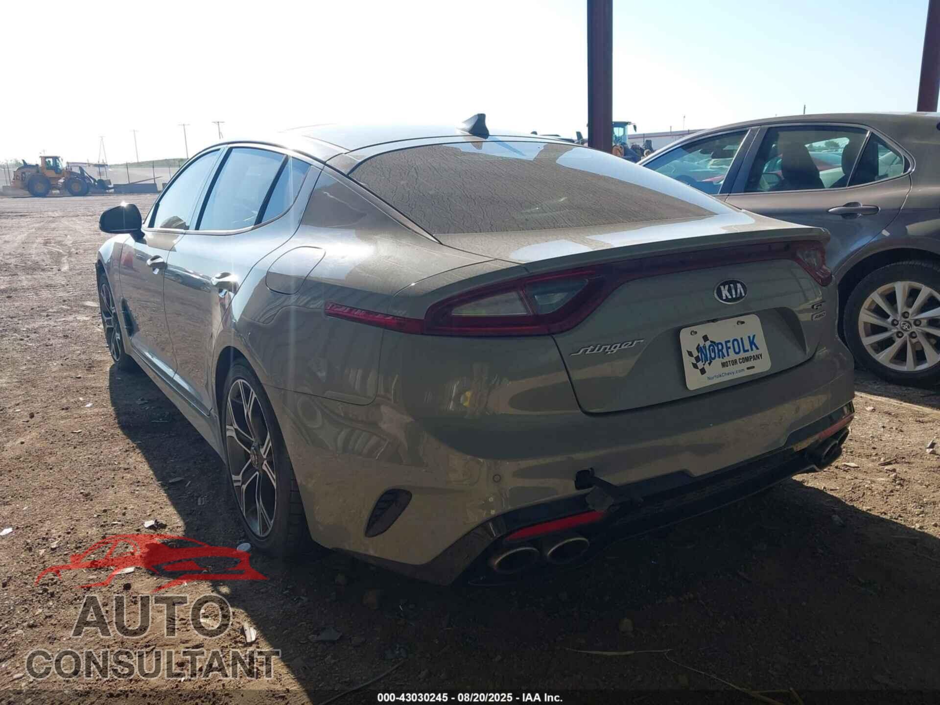 KIA STINGER 2018 - KNAE55LCXJ6023324